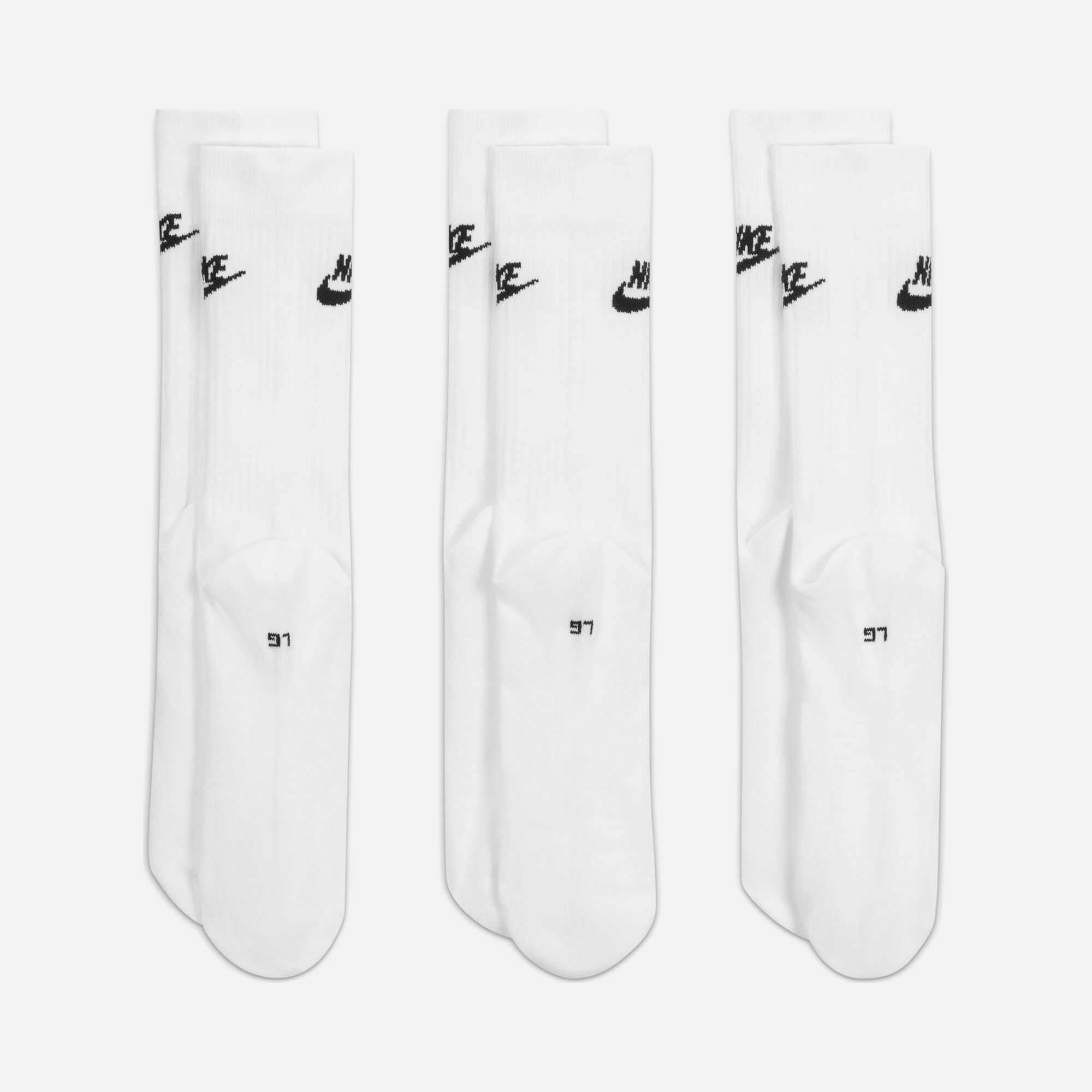 Nike Sportswear Everyday Essential Crew CO (3 Pairs) Unisex Çorap