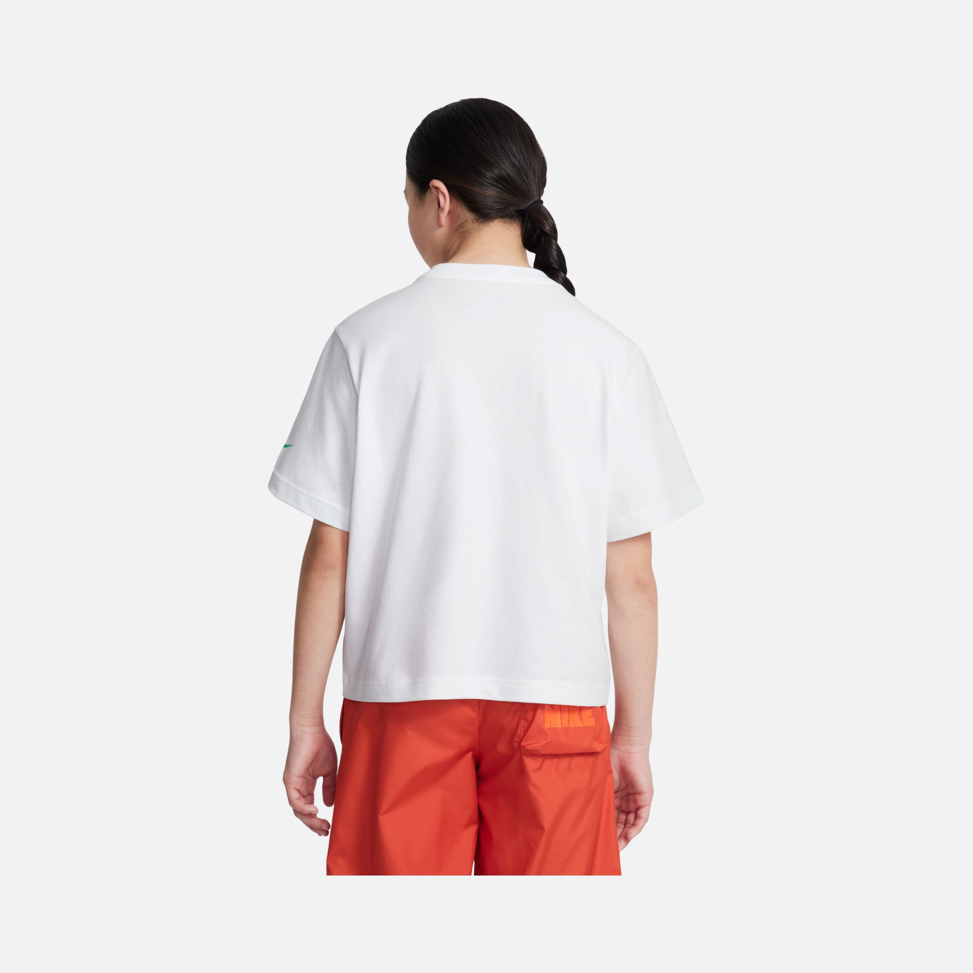 Nike Sportswear ''Tee Boxy Graphic'' Short-Sleeve (Girls') Çocuk Tişört