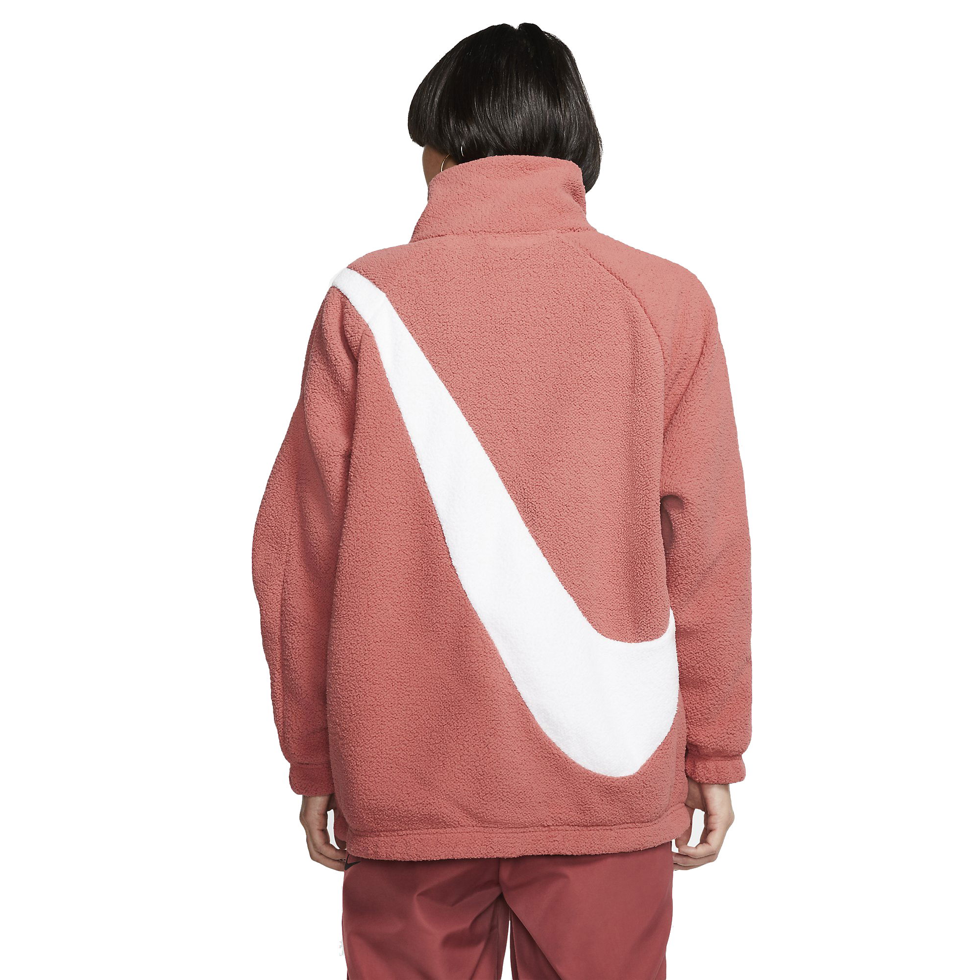 Nike Sportswear Swoosh Reversible Sherpa Kadın Ceket