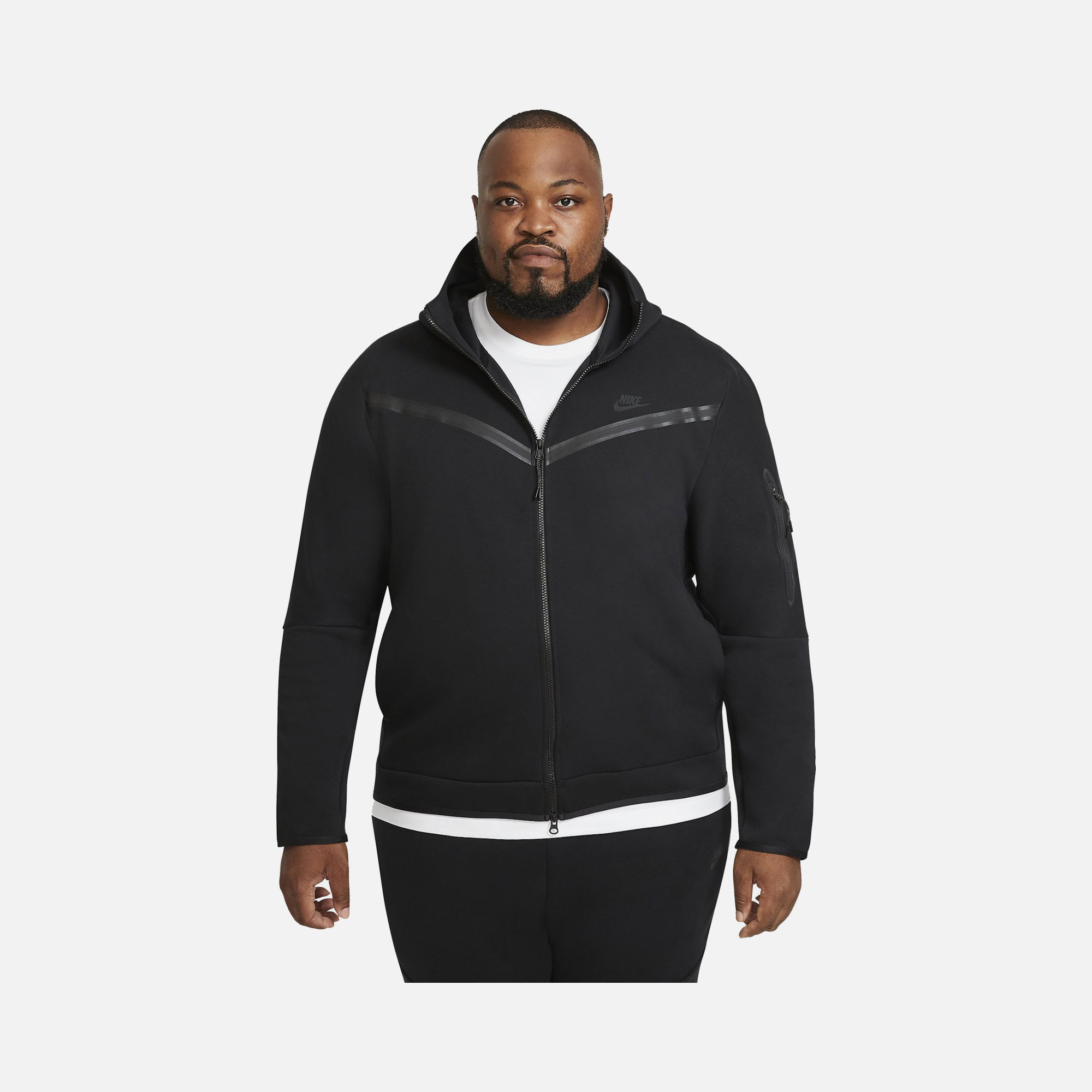 Nike Sportswear Tech Fleece Full-Zip Hoodie Erkek Sweatshirt