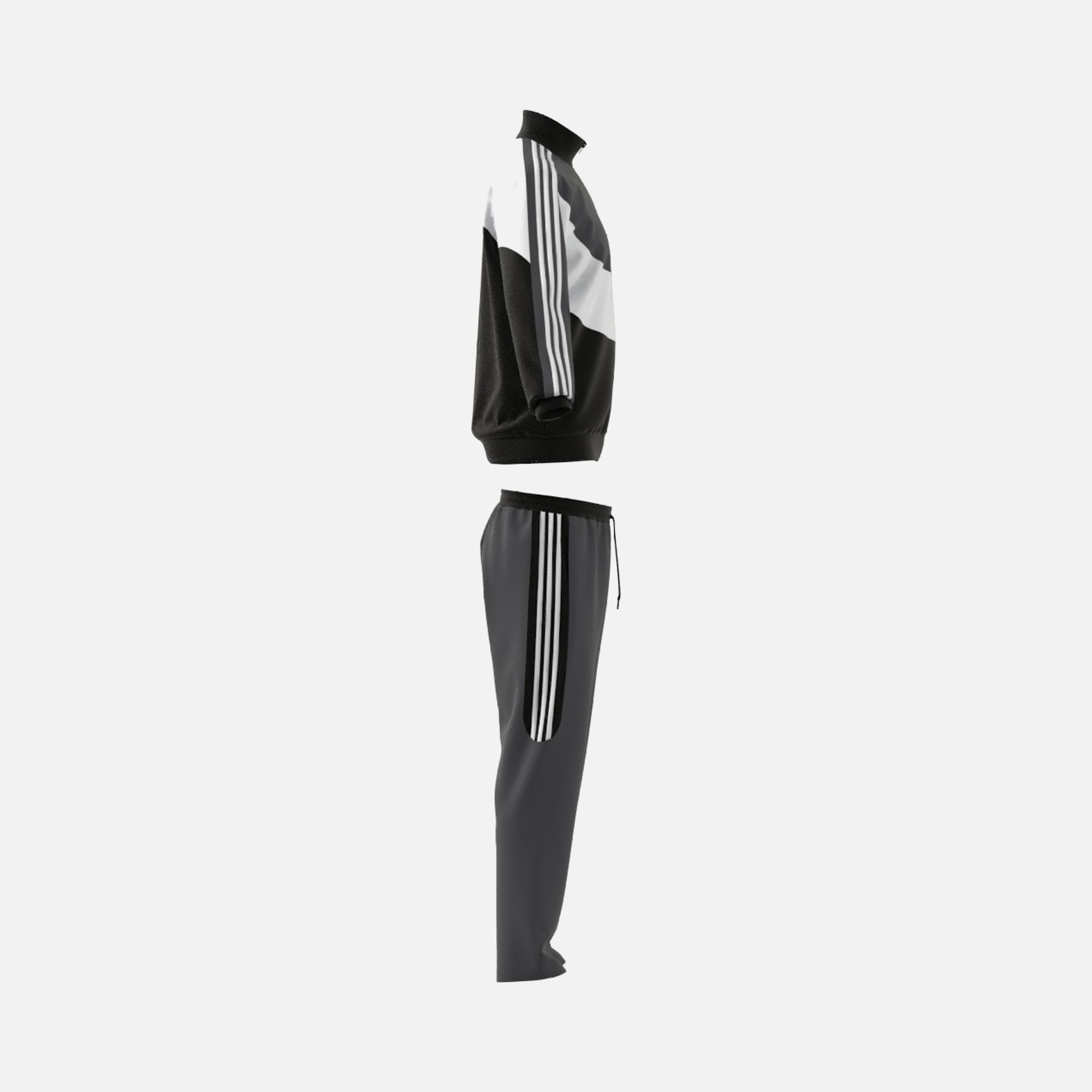 adidas Sportswear Colorblock 3-Stripes Full-Zip Erkek Eşofman Takımı