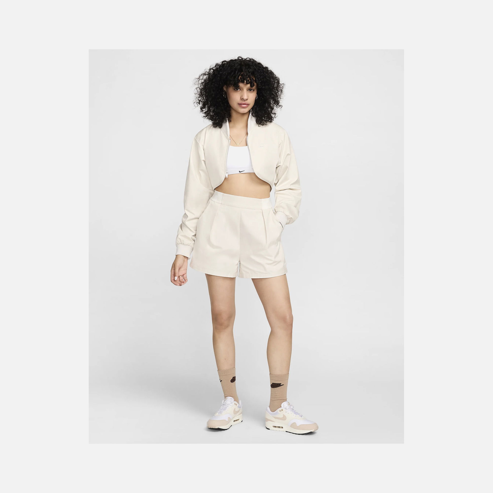 Nike Sportswear Collections High-Waisted 7.5cm (approx.) Trouser Style Kadın Şort