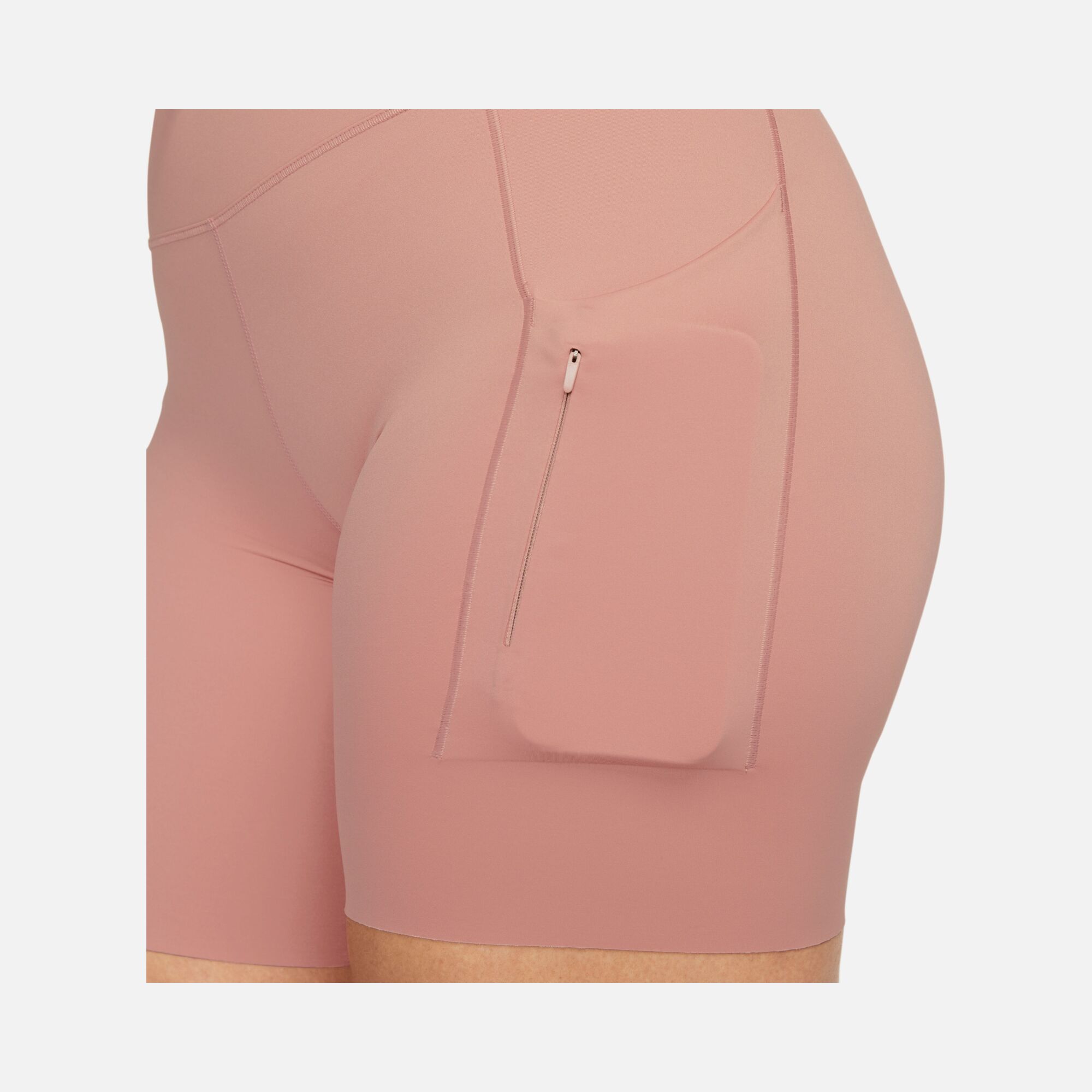 Nike Dri-Fit Go Firm-Support High-Waisted 20cm (approx.) Biker Training Kadın Şort