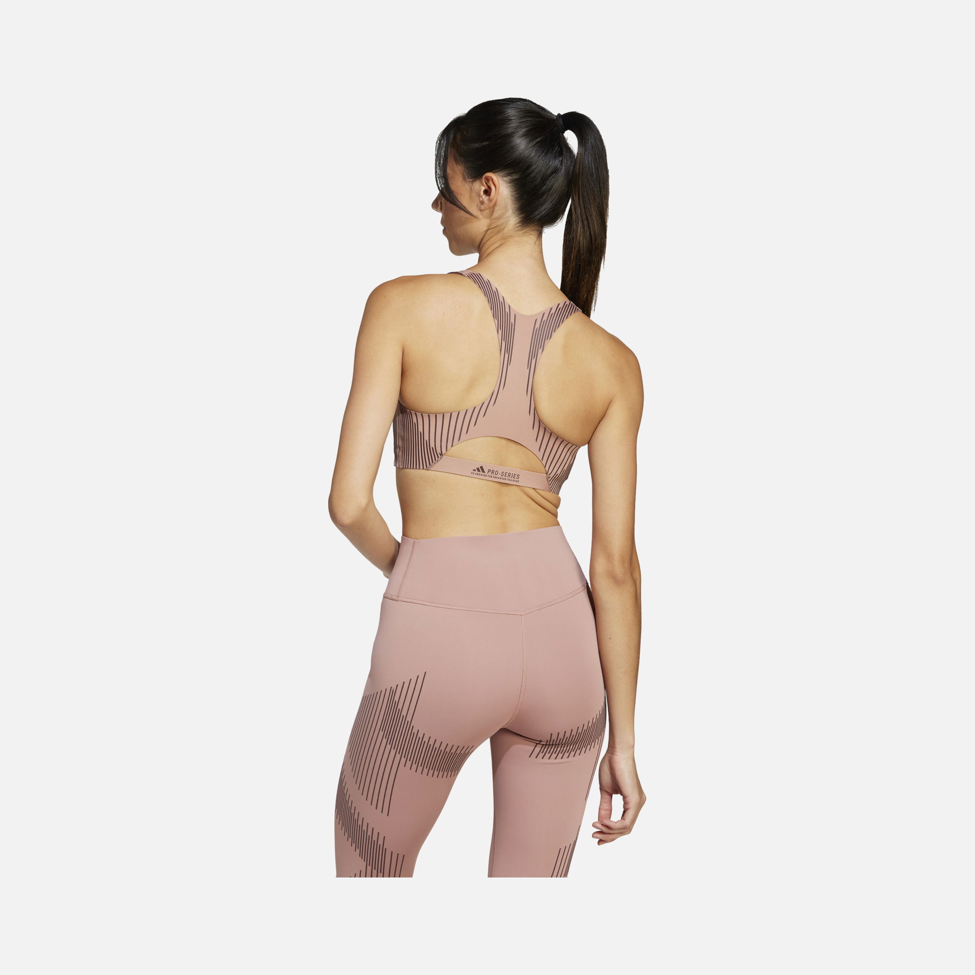 adidas Climacool Powerimpact Luxe LYCRA® & Adimove Fabric Medium-Support Pro Series Gym & Training Kadın Bra