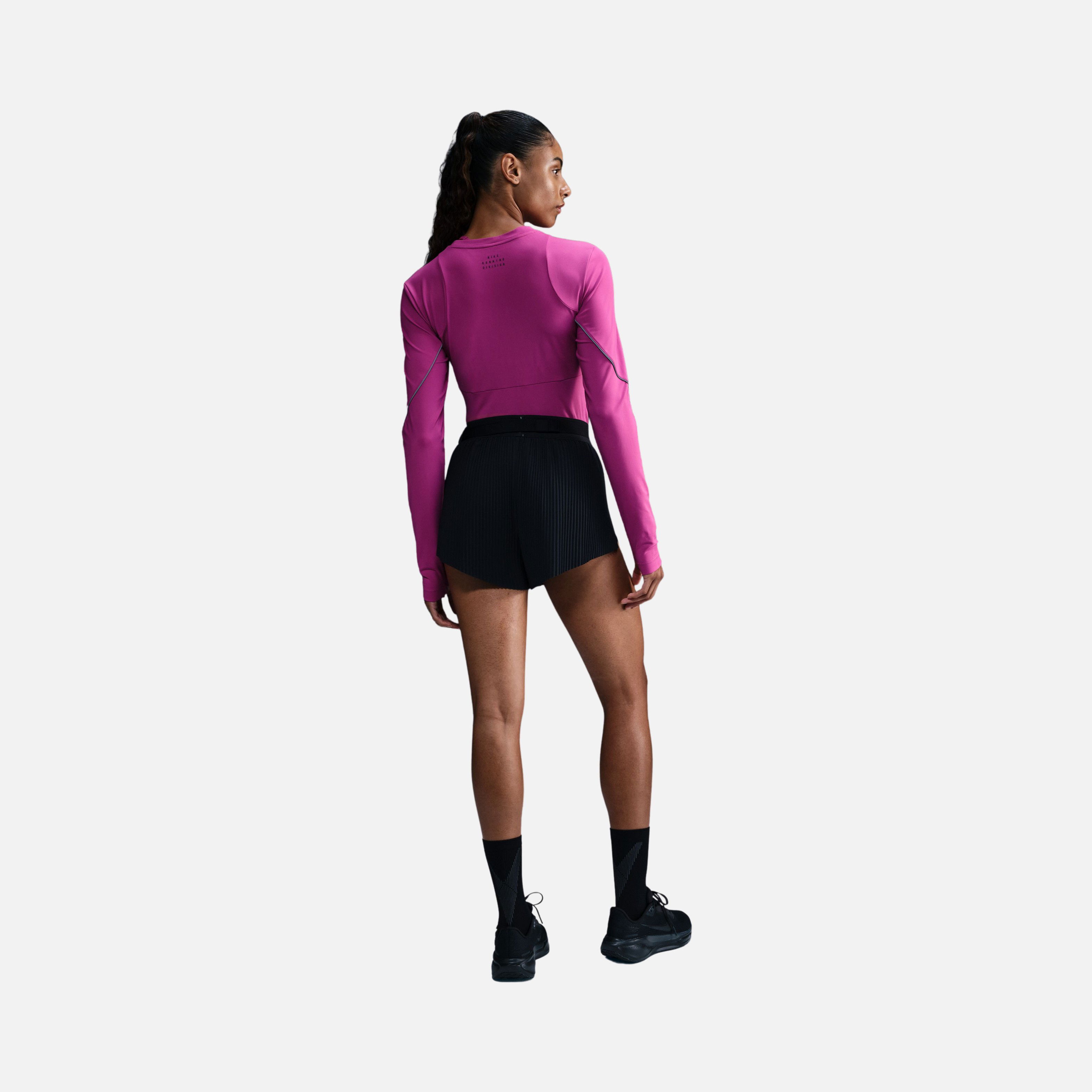 Nike Run Division Reflective Running Long-Sleeve Kadın Tişört