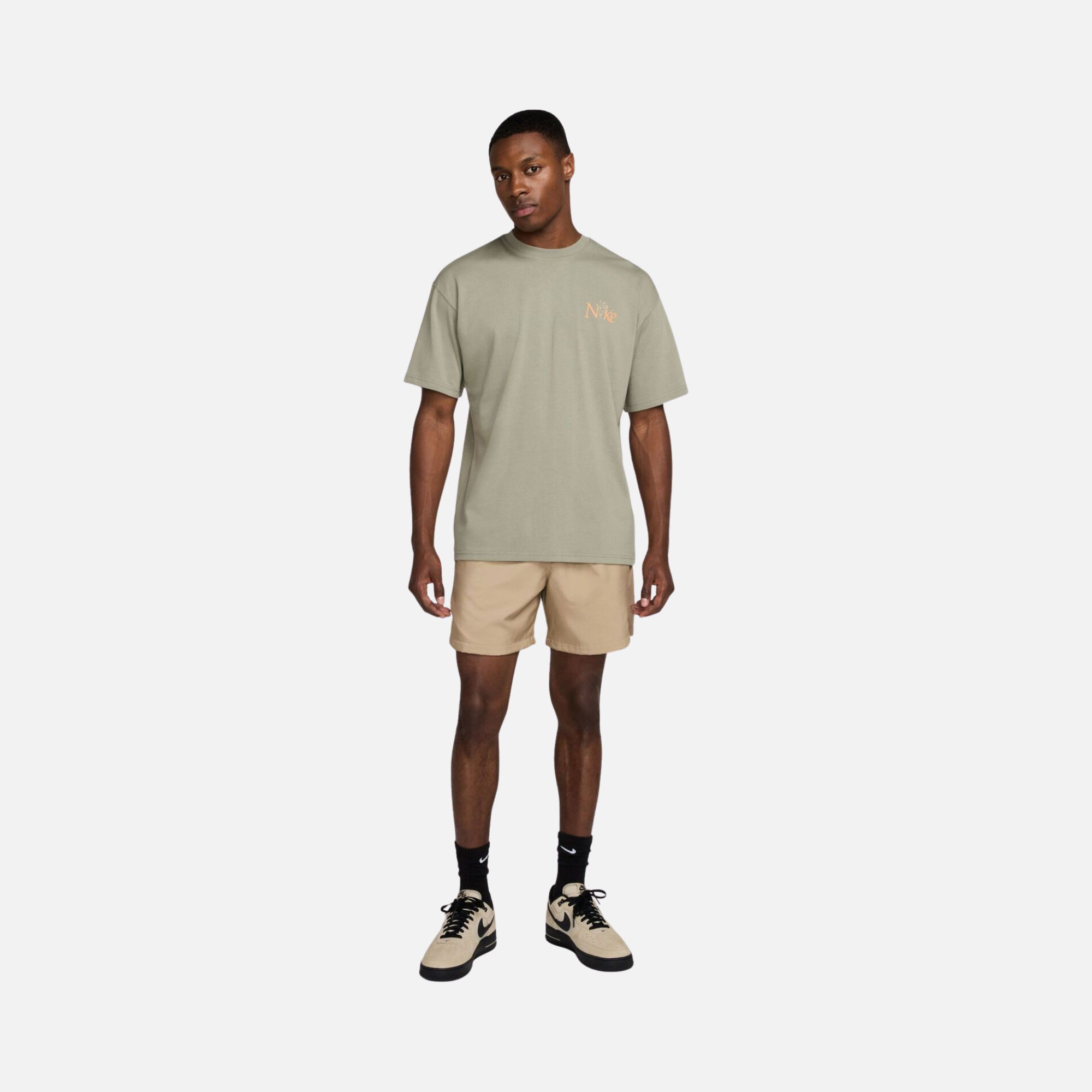 Nike Sportswear M90 LBR ''Processed and Textured Print Craft Graphic Details'' Short-Sleeve Erkek Tişört