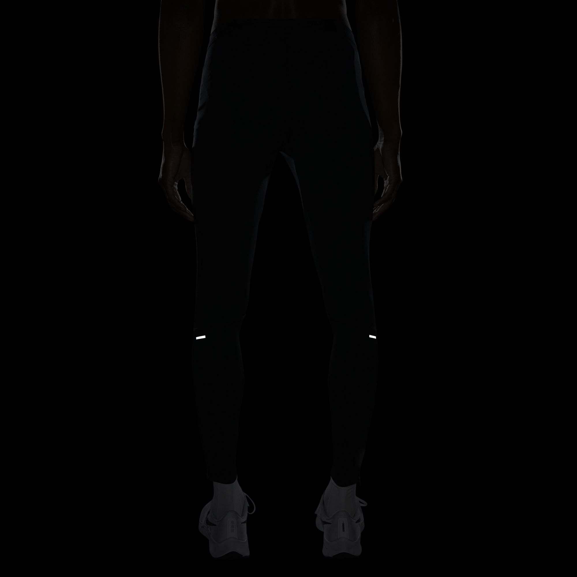 Nike Storm-Fit Phenom Elite Running Zipper-Leg Erkek Tayt