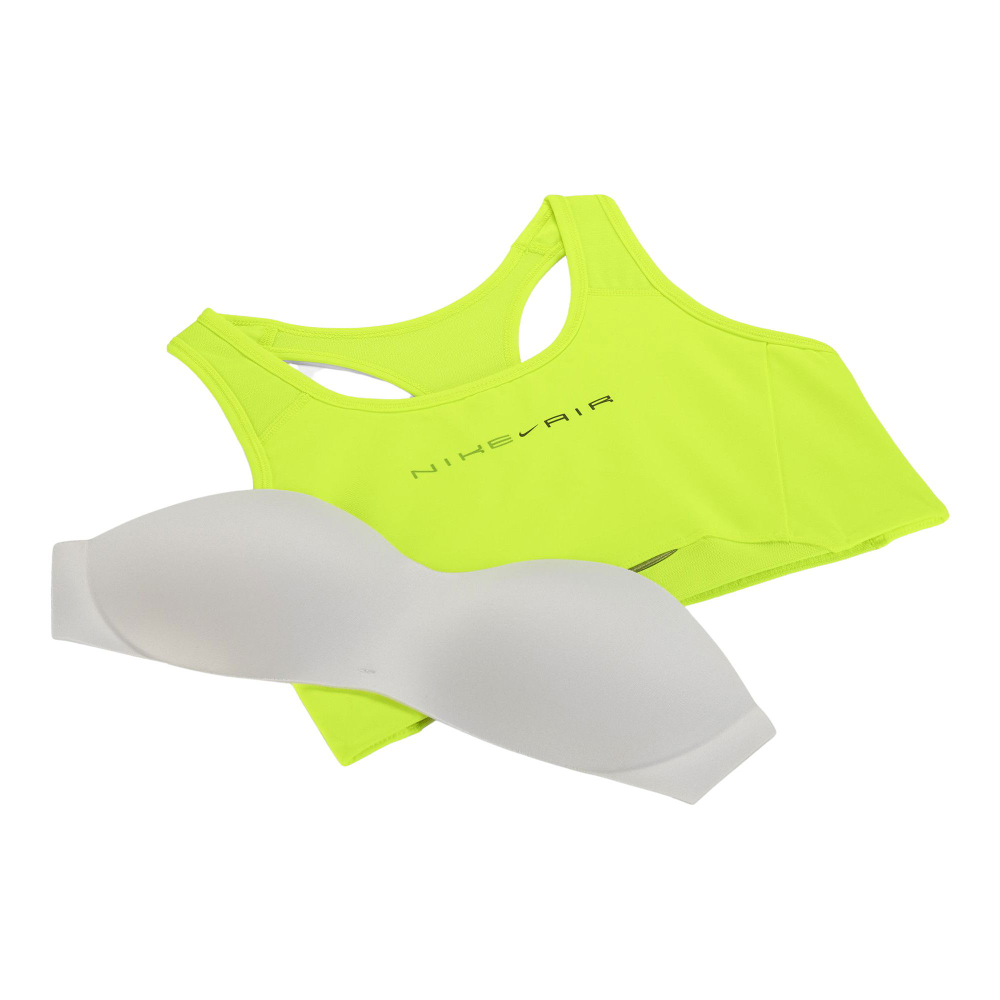 Nike Air Dri-Fit Swoosh Reflective Medium-Support 1-Piece Kadın Bra
