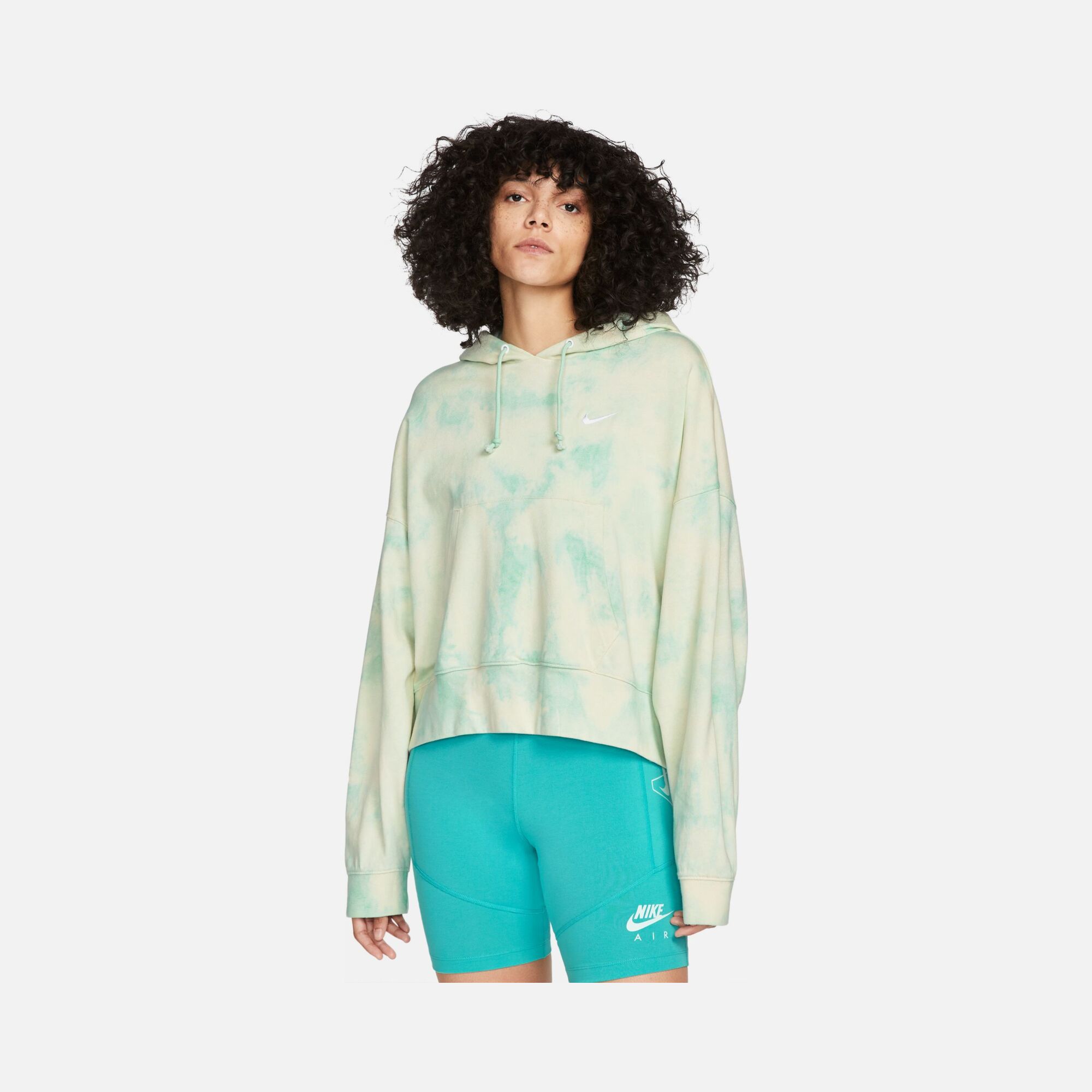 Nike Sportswear Washed Jersey Hoodie Kadın Sweatshirt
