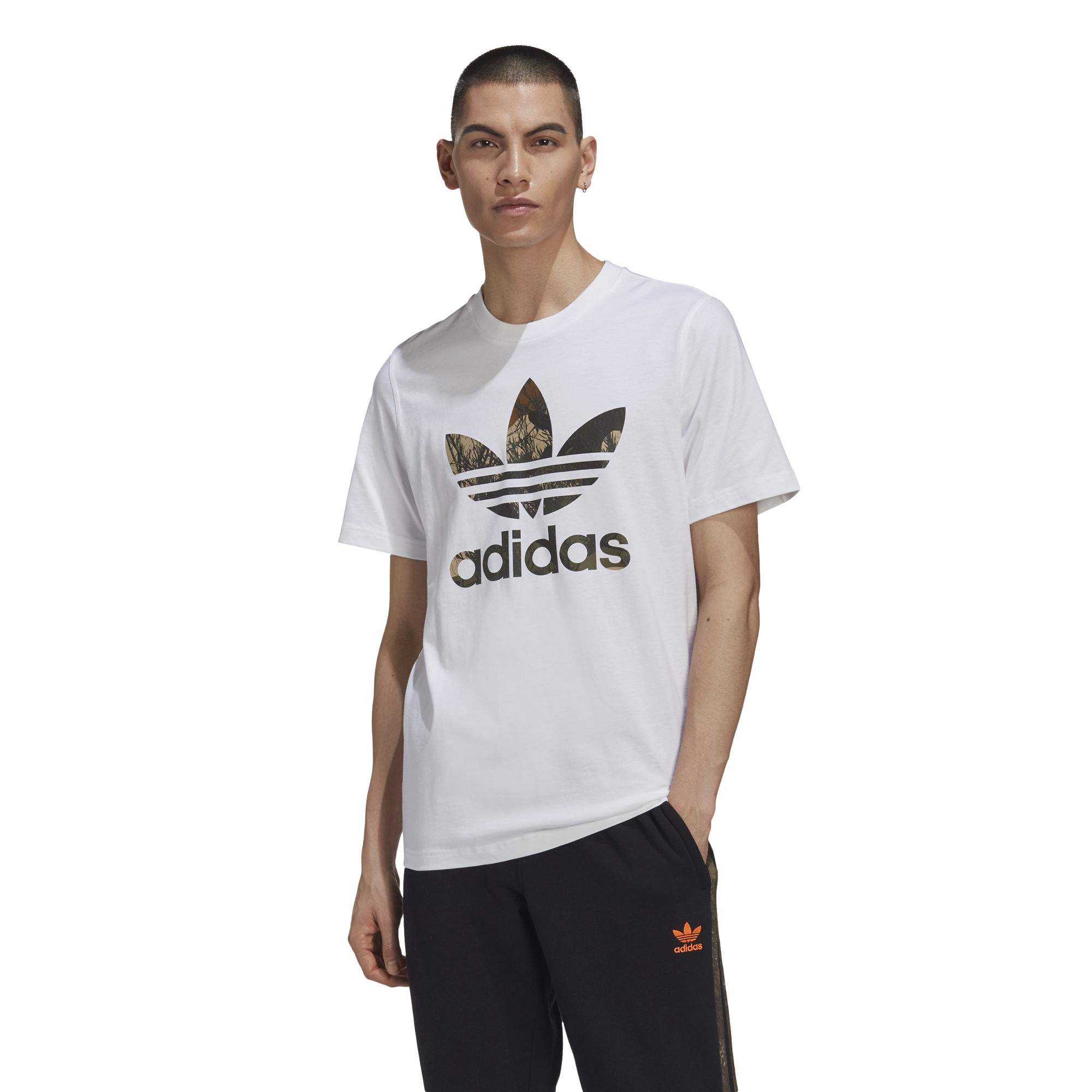 adidas Camouflage Trefoil Erkek Tişört