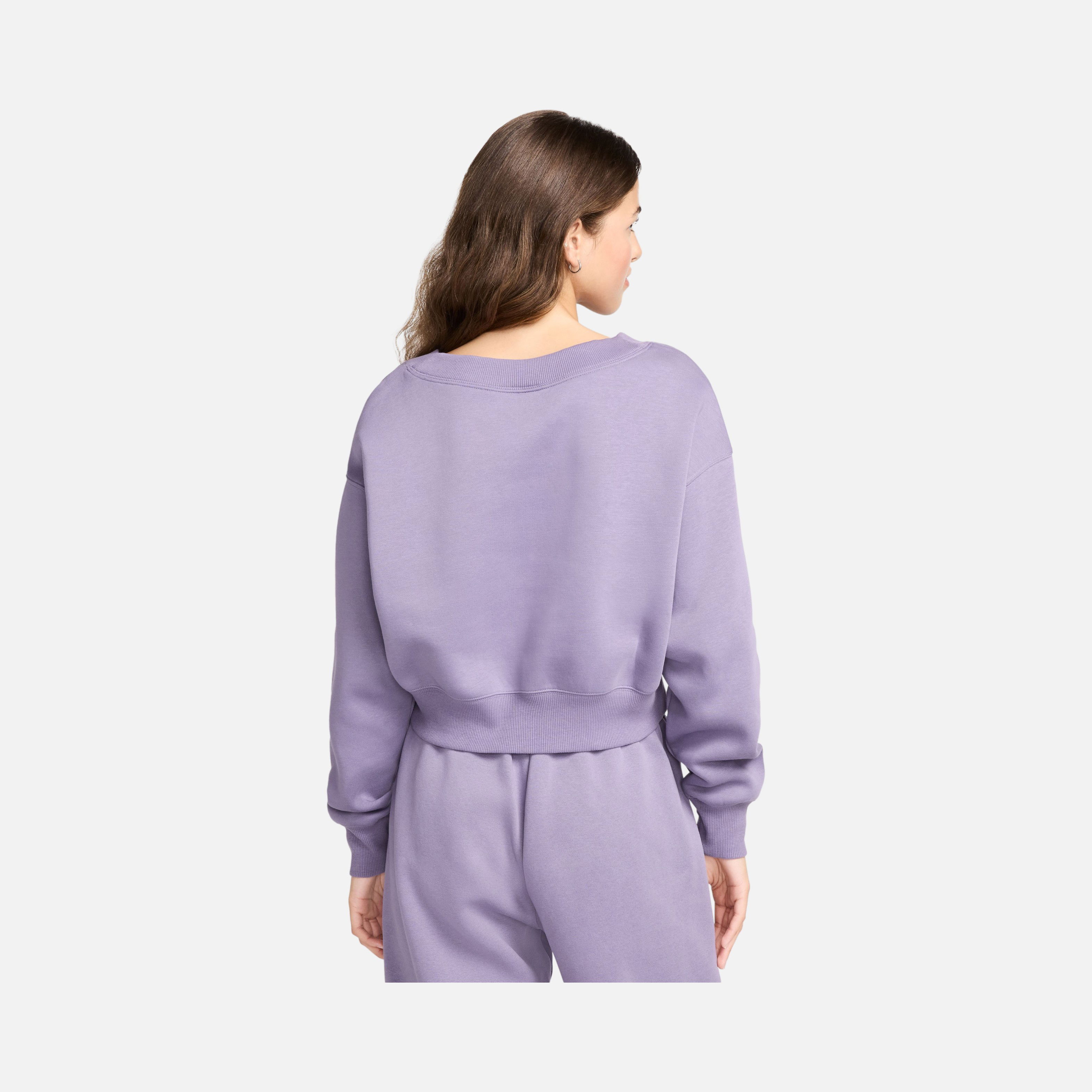 Nike Sportswear Phoenix Fleece Cropped V-Neck  Kadın Sweatshirt