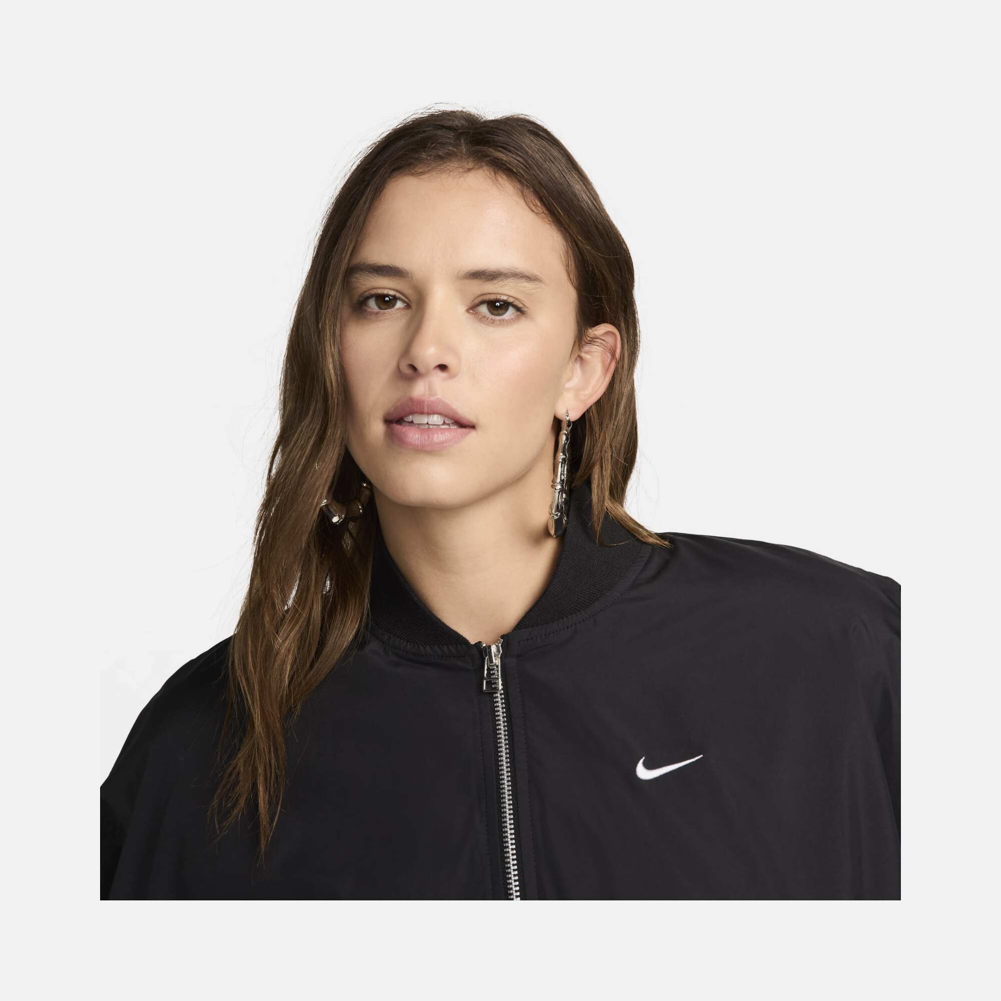 Nike Sportswear Essentials Oversized Bomber Lined Full-Zip Kadın Ceket