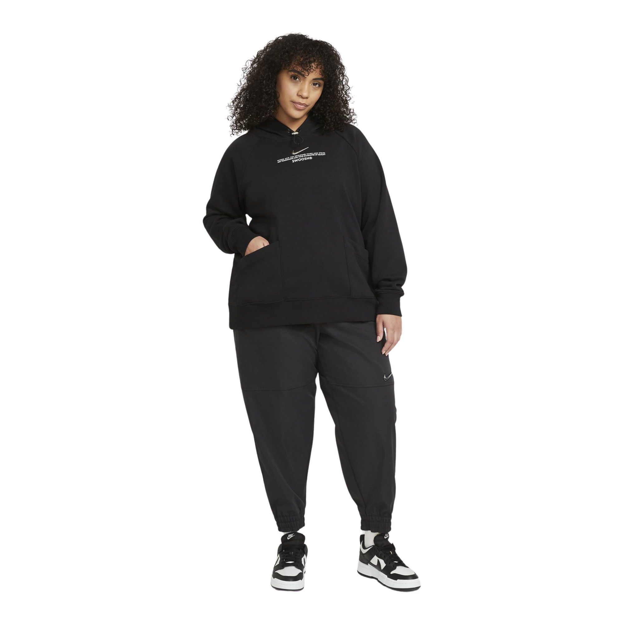 Nike Sportswear Swoosh French Terry Hoodie Kadın Sweatshirt