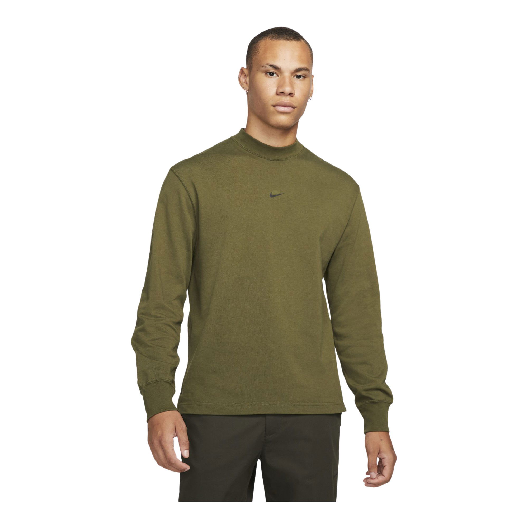 Nike Sportswear Style Essentials Mock Long-Sleeve Erkek Tişört