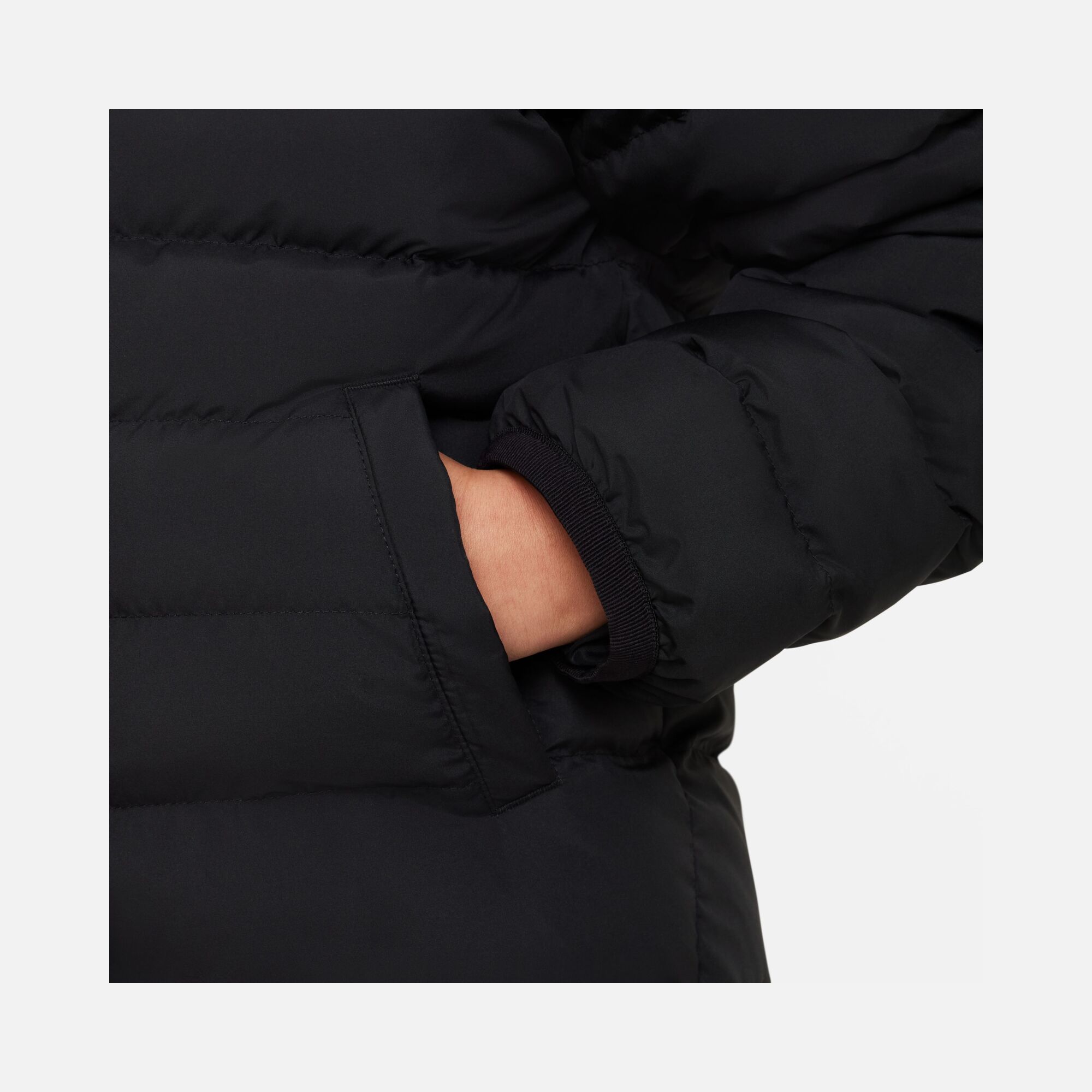 Nike Sportswear Heavyweight Synthetic-Fill EasyOn Therma-Fit Repel Loose Full-Zip Hoodie Çocuk Mont