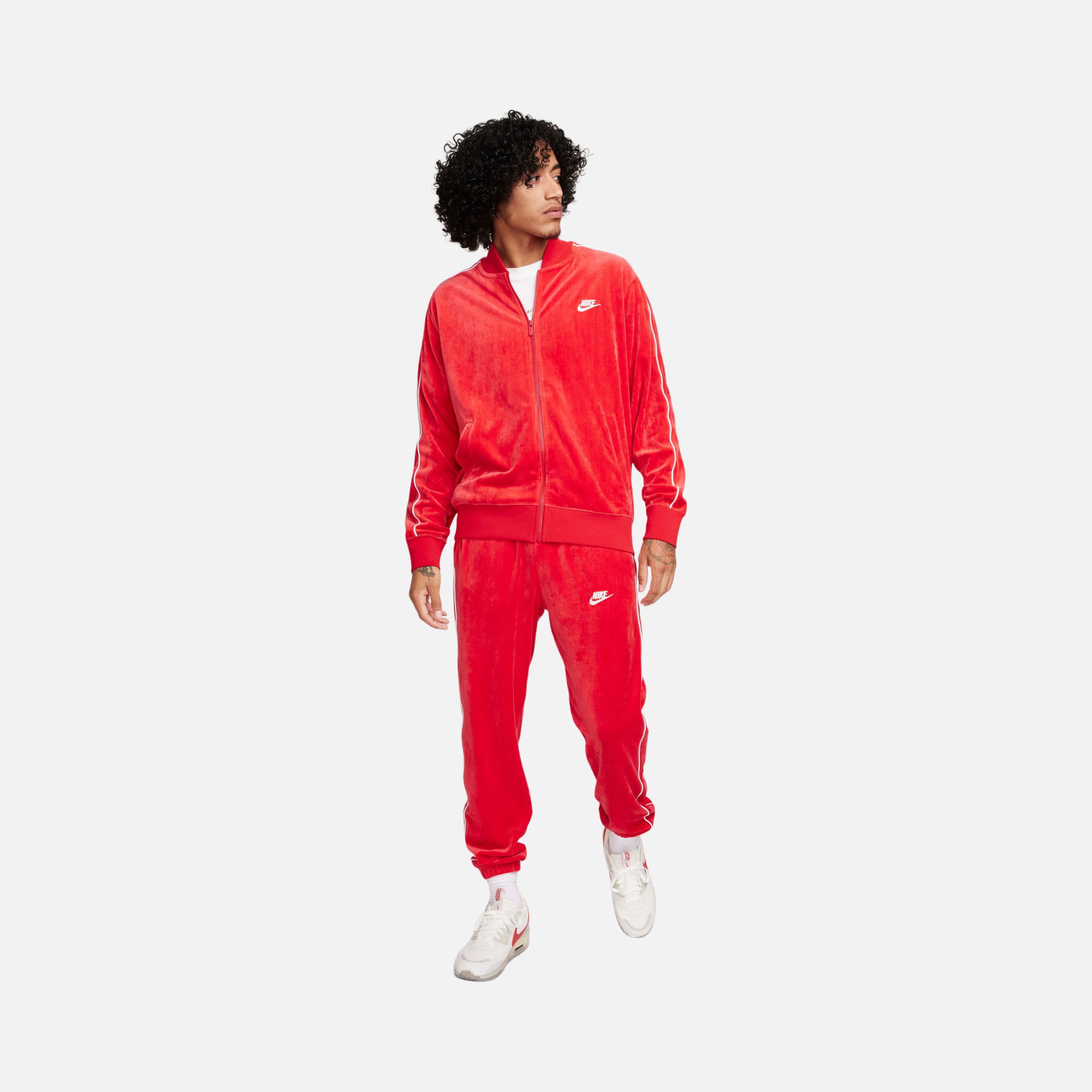 Nike Sportswear Club Velour Full-Zip Erkek Ceket