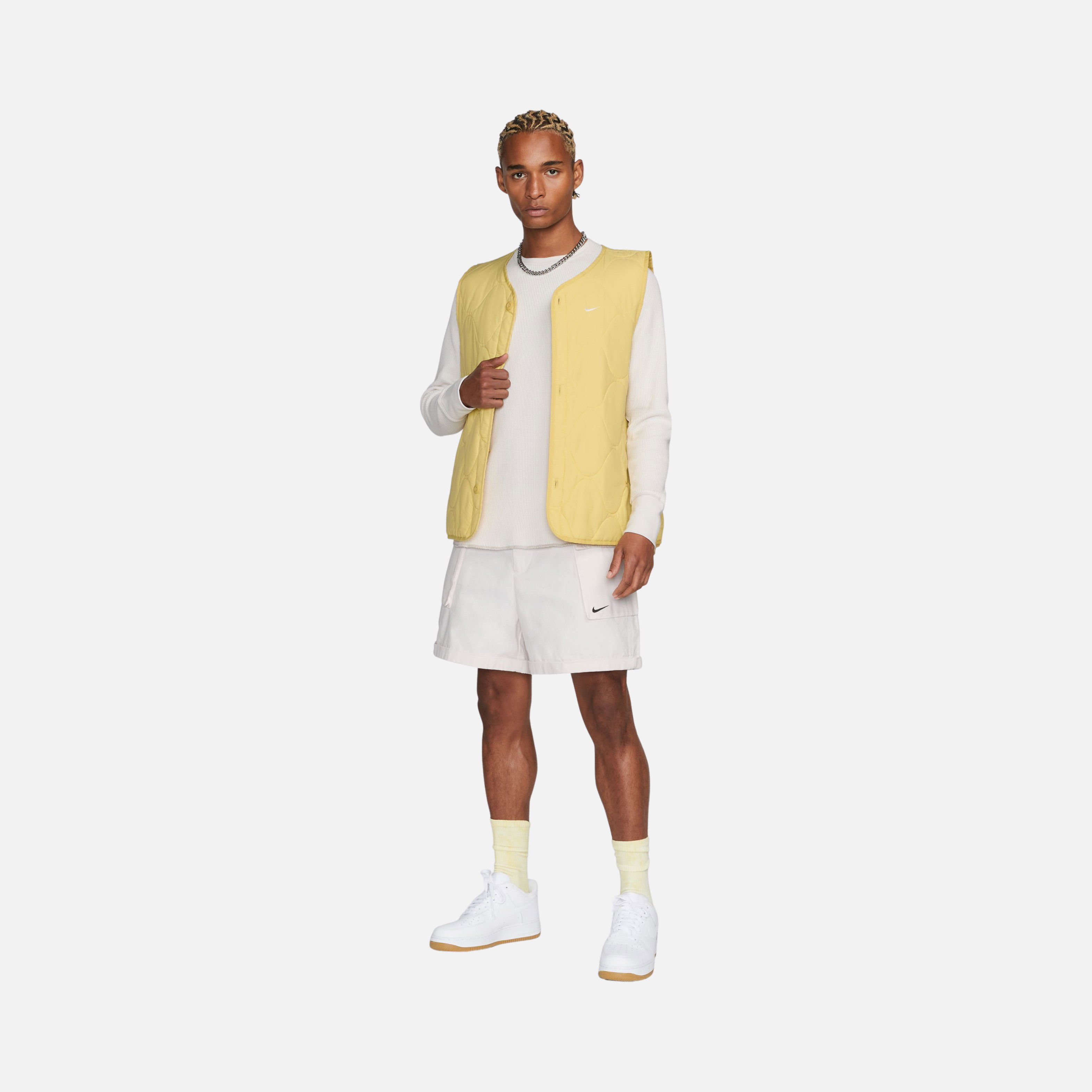 Nike Sportswear Heavyweight Waffle Long-Sleeve Erkek Tişört