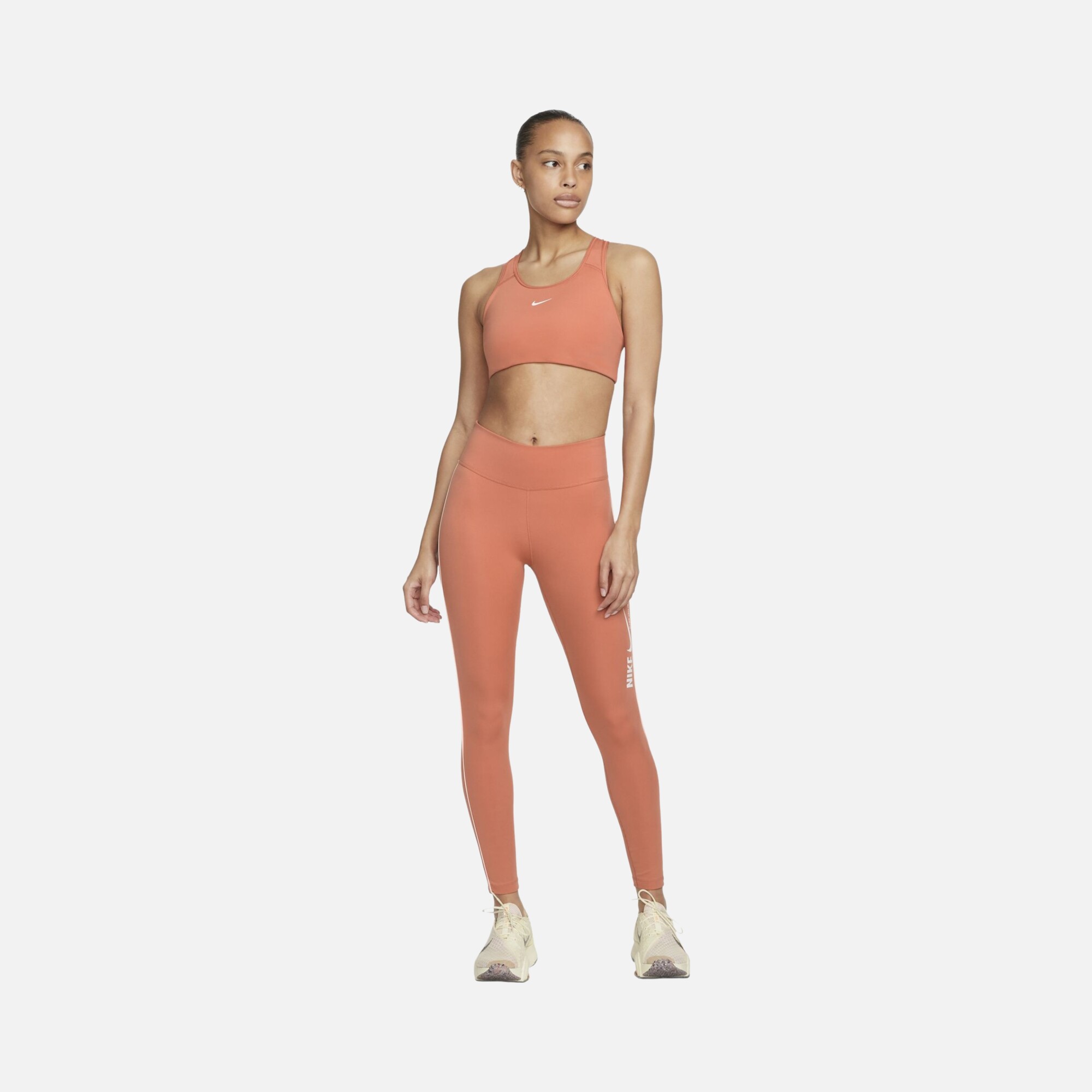 Nike Dri-Fit One ''Just Do It'' Graphic Mid- Rise 7/8 Training Kadın Tayt