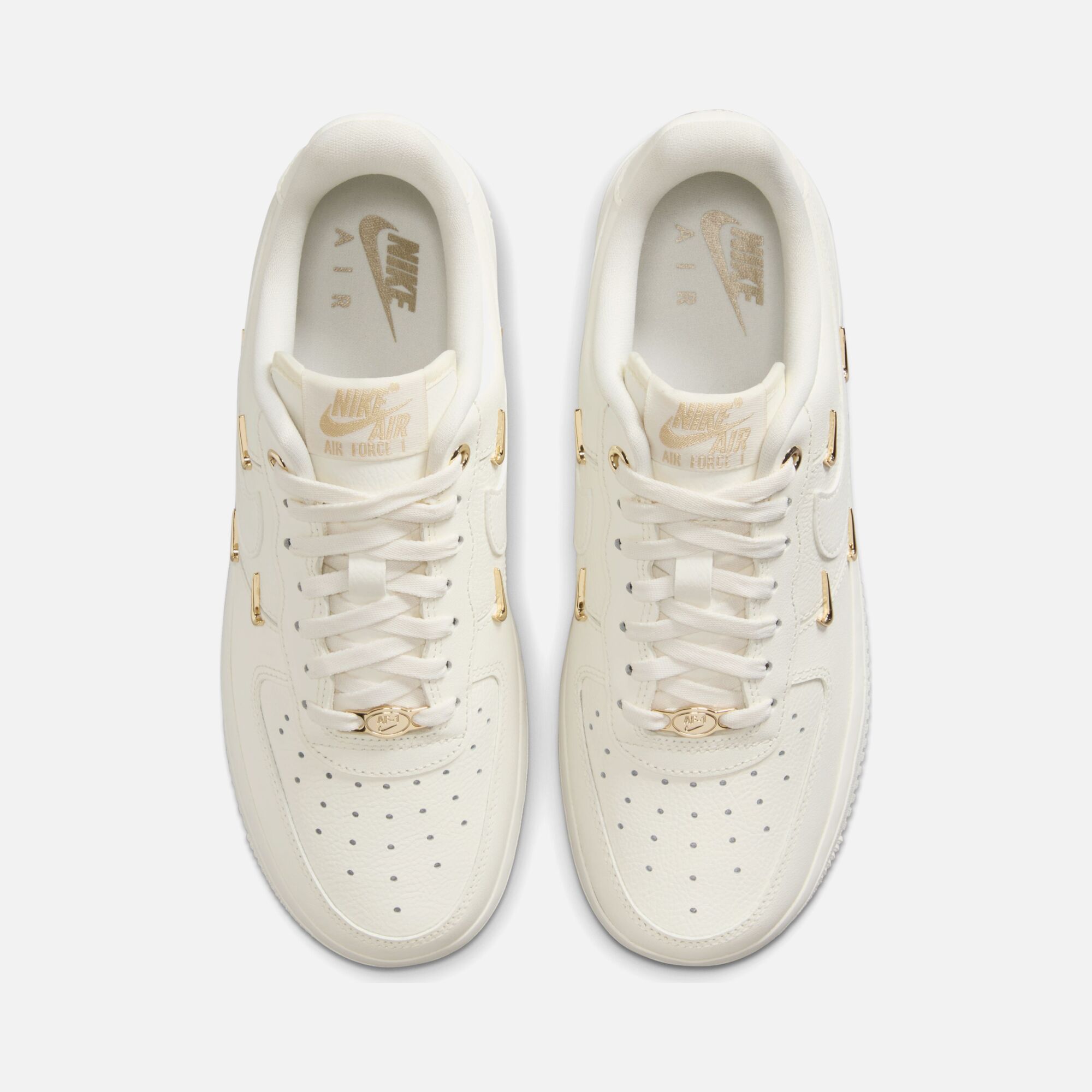 Nike Air Force 1 '07 LX ''Gold Swooshes'' Kadın Spor Ayakkabı