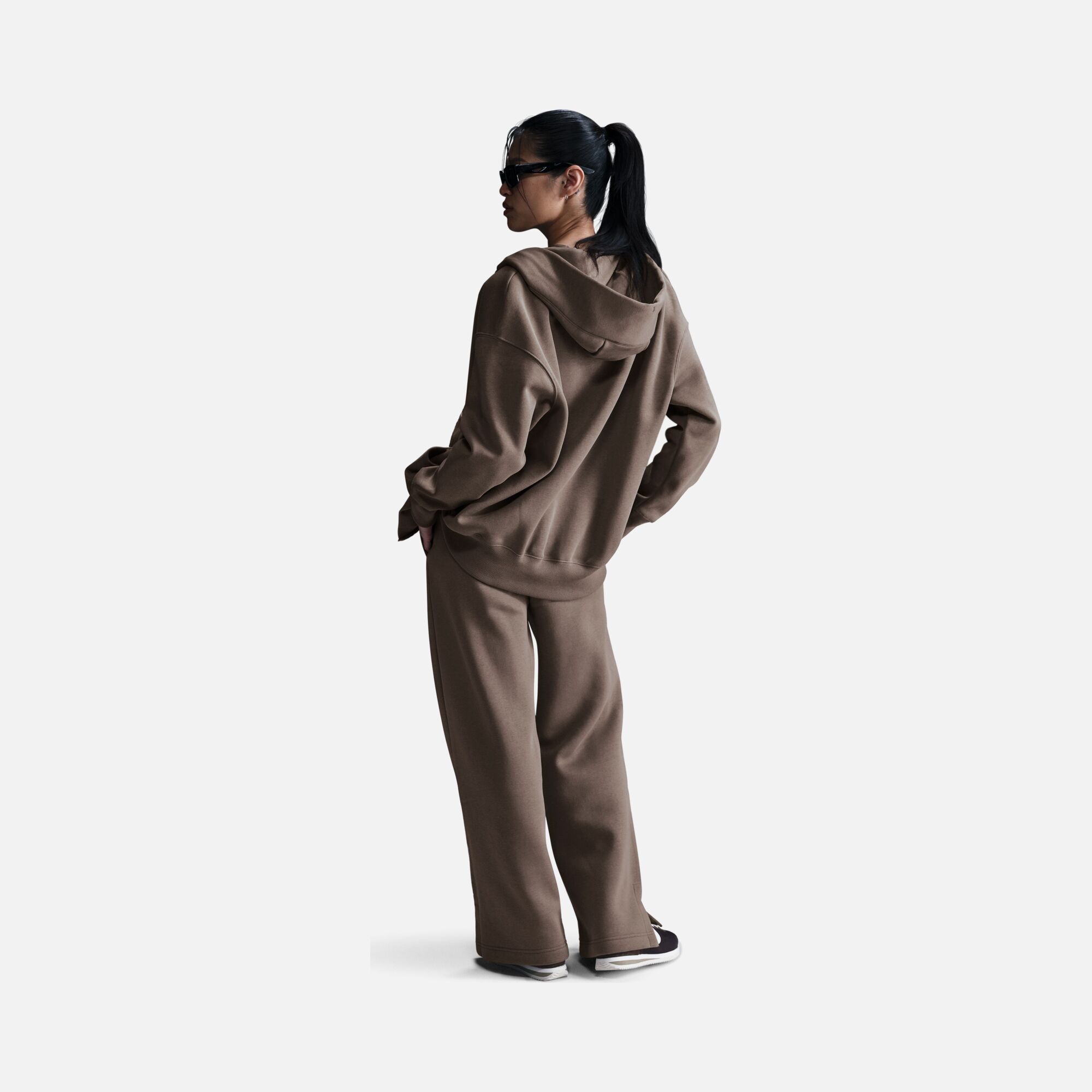Nike Sportswear Phoenix Fleece High-Waisted Wide Kadın Eşofman Altı