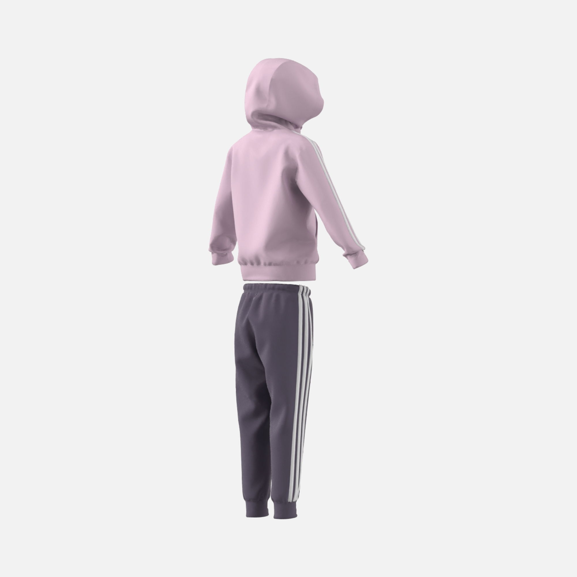 adidas Essentials 3-Stripes Shiny Çocuk Eşofman Takımı