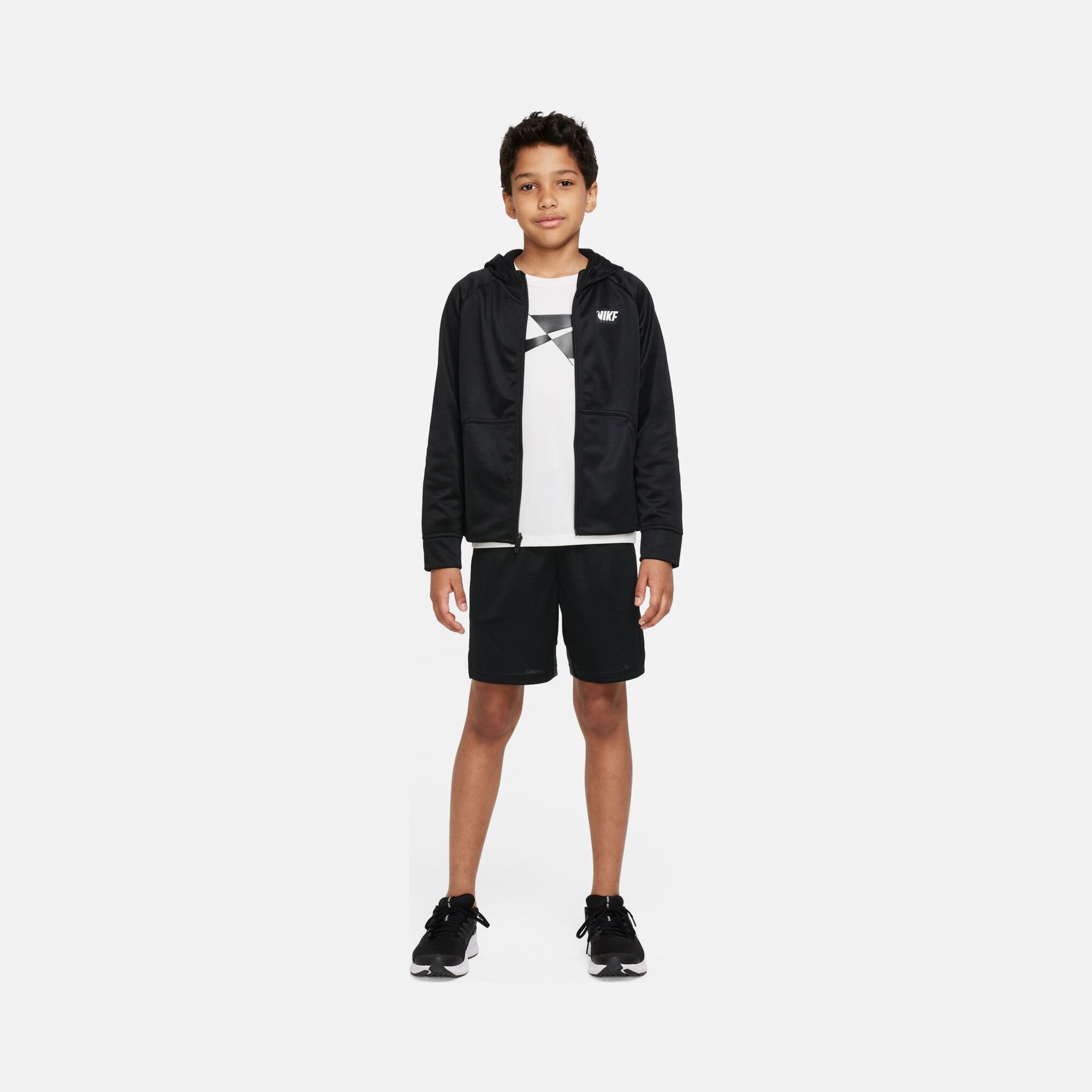 Nike Therma-Fit Graphic 1 Running Hoodie (Boys') Çocuk Sweatshirt