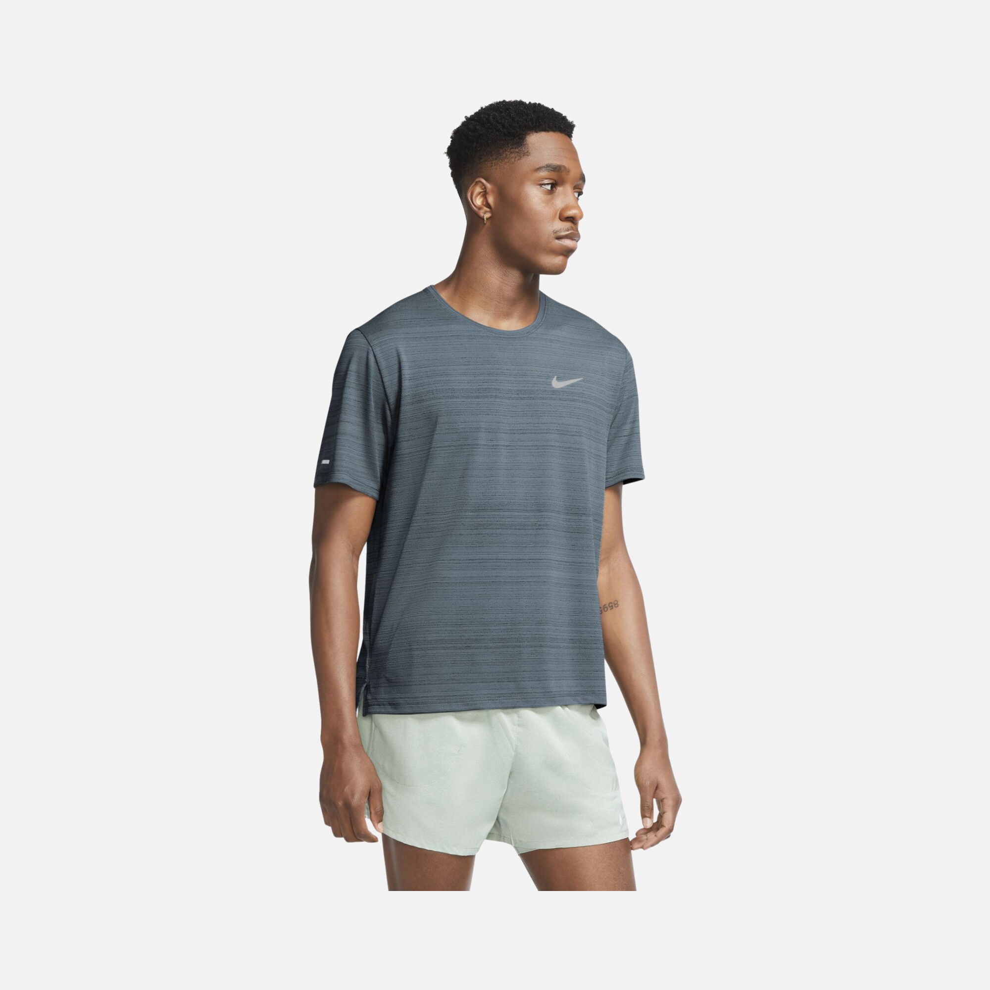 Nike Dri-Fit Miler Running Short-Sleeve Erkek Tişört