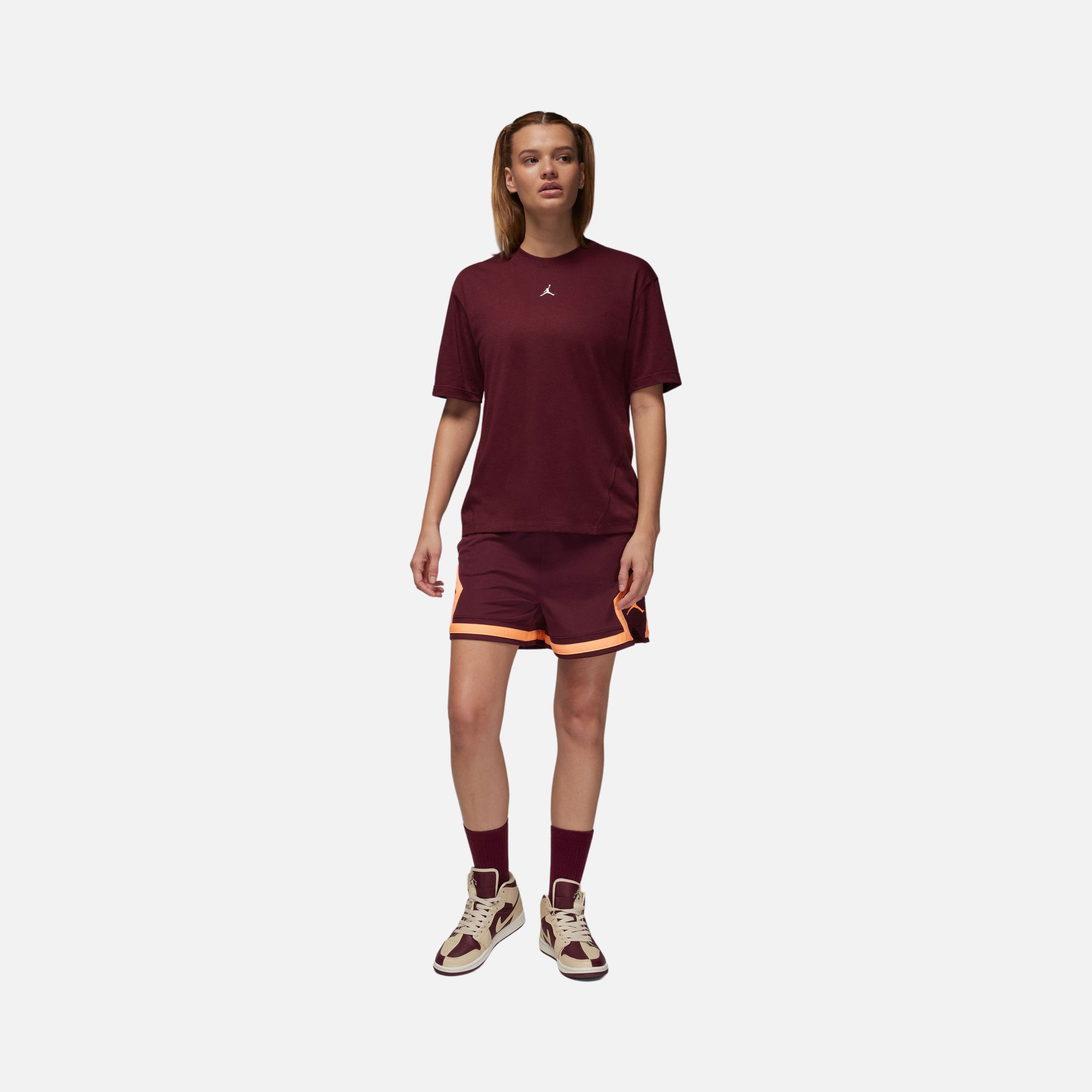 Nike Jordan Sport Diamond Basketball Short-Sleeve Kadın Tişört