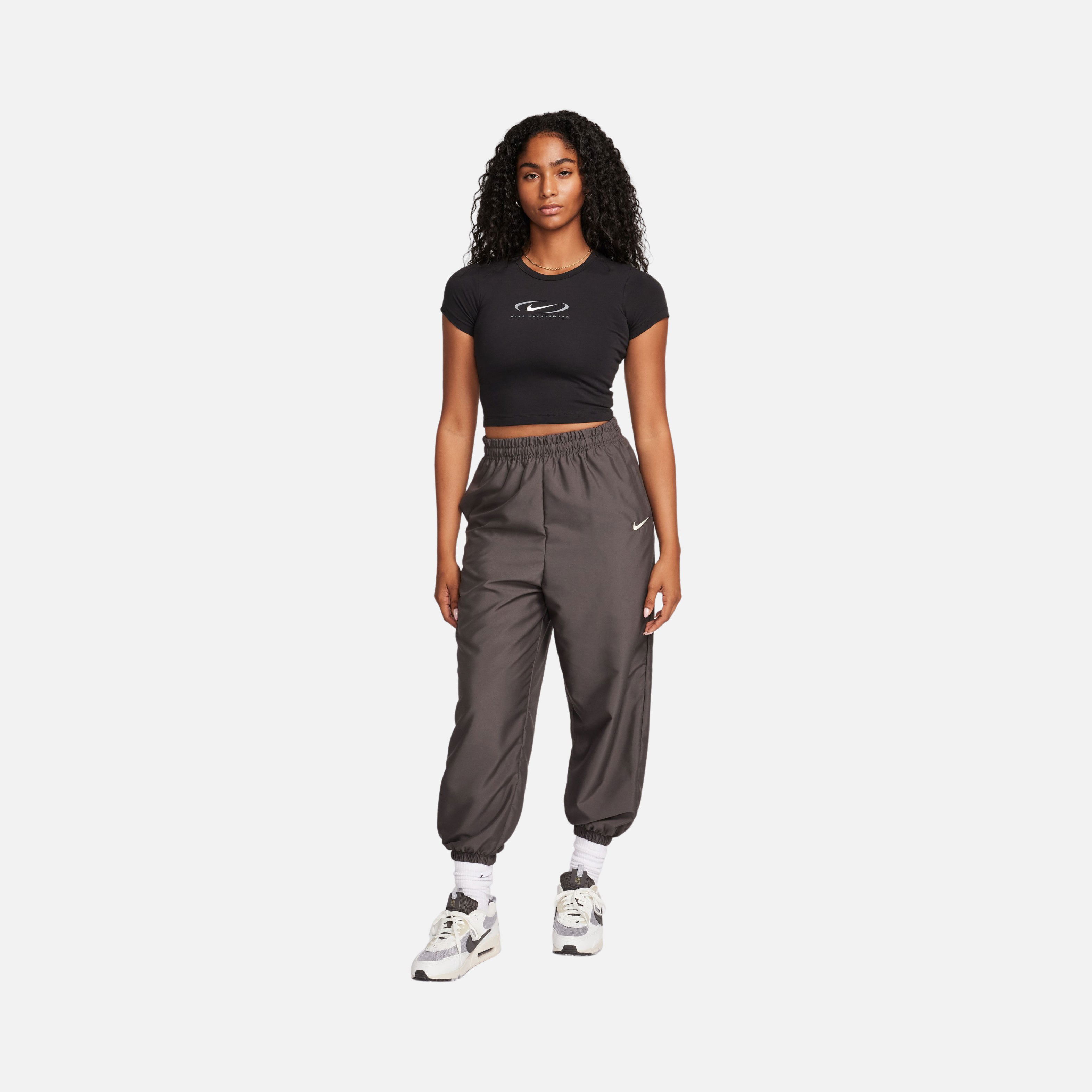Nike Sportswear Trend Woven With Mesh Kadın Eşofman Altı