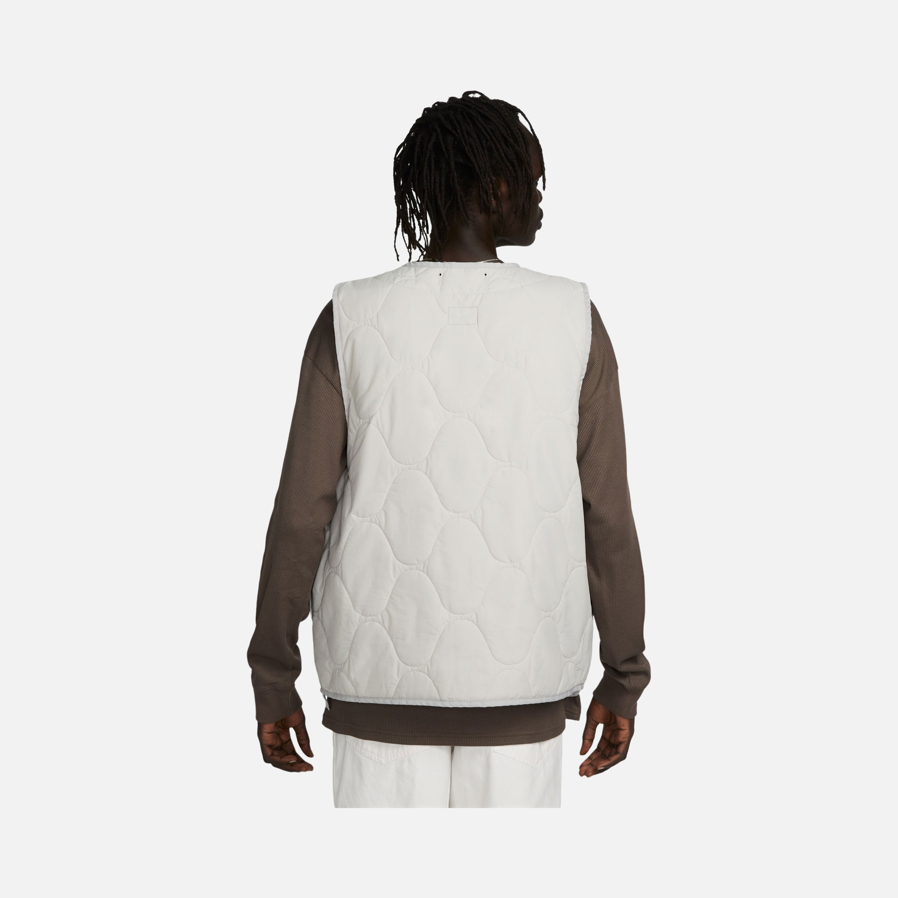 Nike Life Woven Insulated Military Quilted Full Button Erkek Yelek