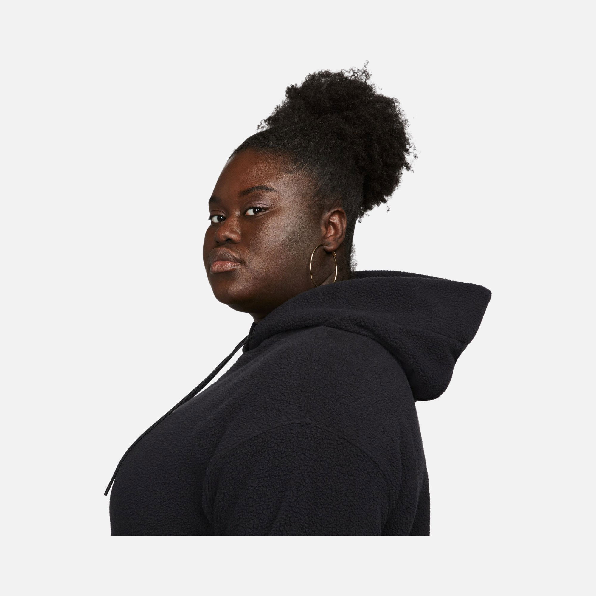 Nike Sportswear Plush Pullover Hoodie (Plus-Size) Kadın Sweatshirt