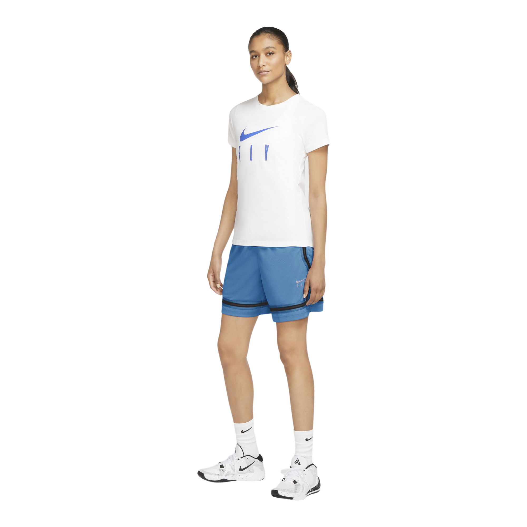 Nike Dri-Fit Swoosh Fly Basketball Kadın Şort