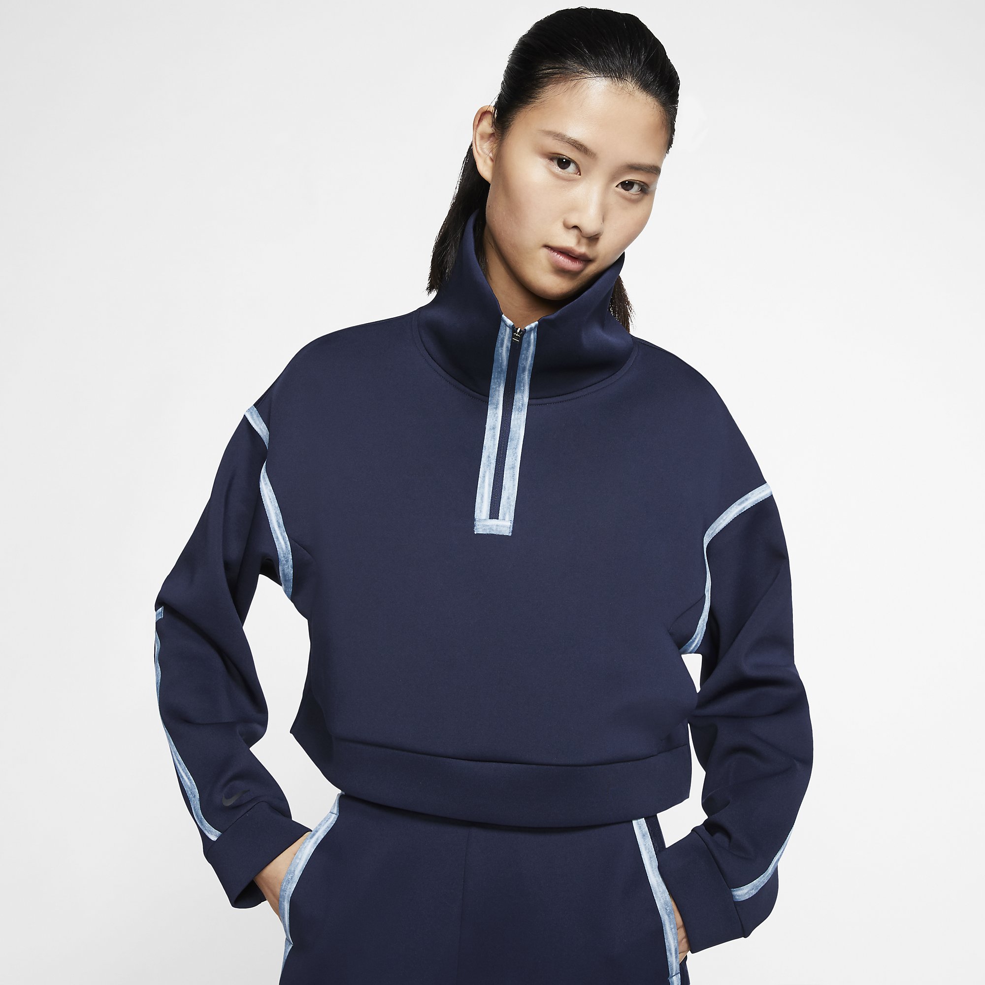 Nike Tech Pack 1/4-Zip Fleece Training Pullover Kadın Sweatshirt
