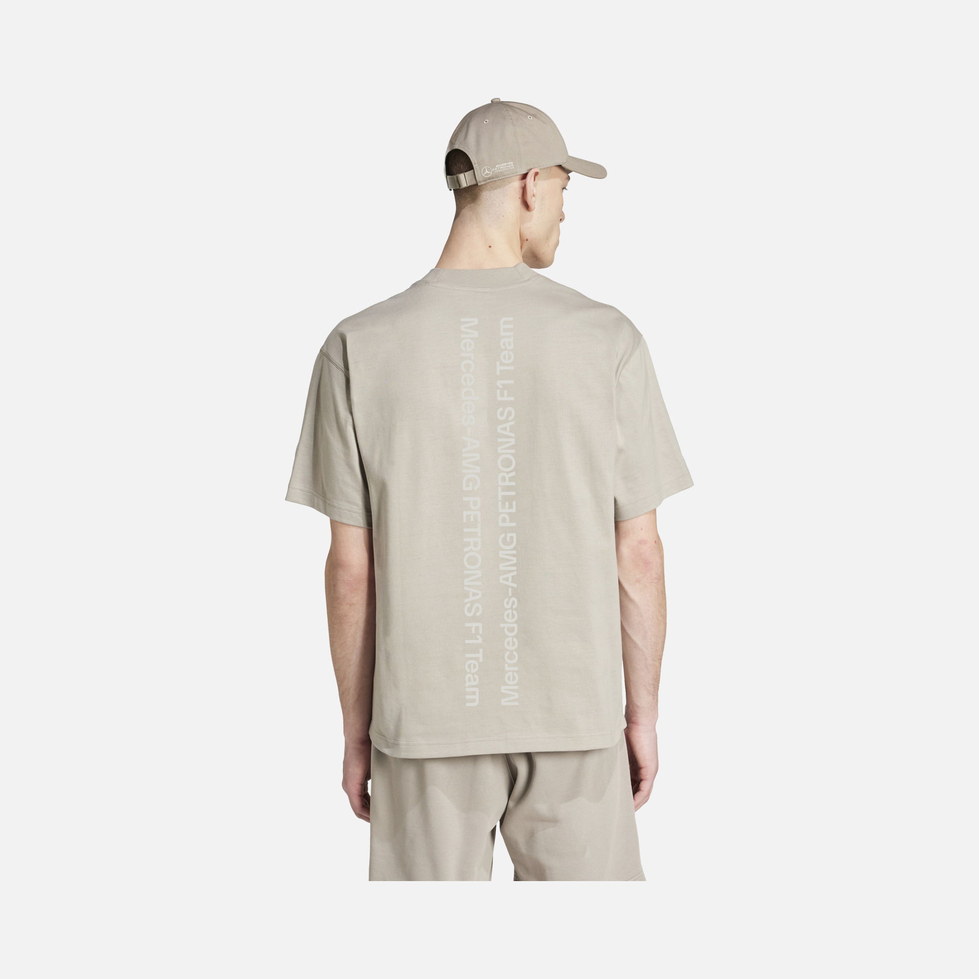 adidas Mercedes-AMG Petronas F1 Team Graphic Loose Fit Racing Fans Short-Sleeve Erkek Tişört