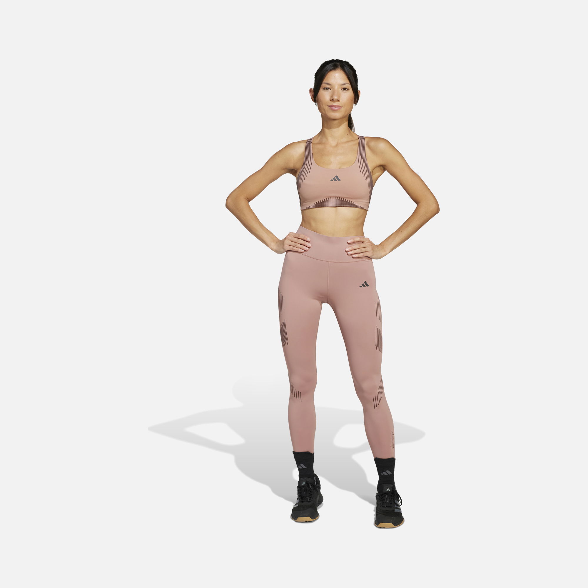 adidas Climacool Powerimpact Luxe LYCRA® & Adimove Fabric Medium-Support Pro Series Gym & Training Kadın Bra