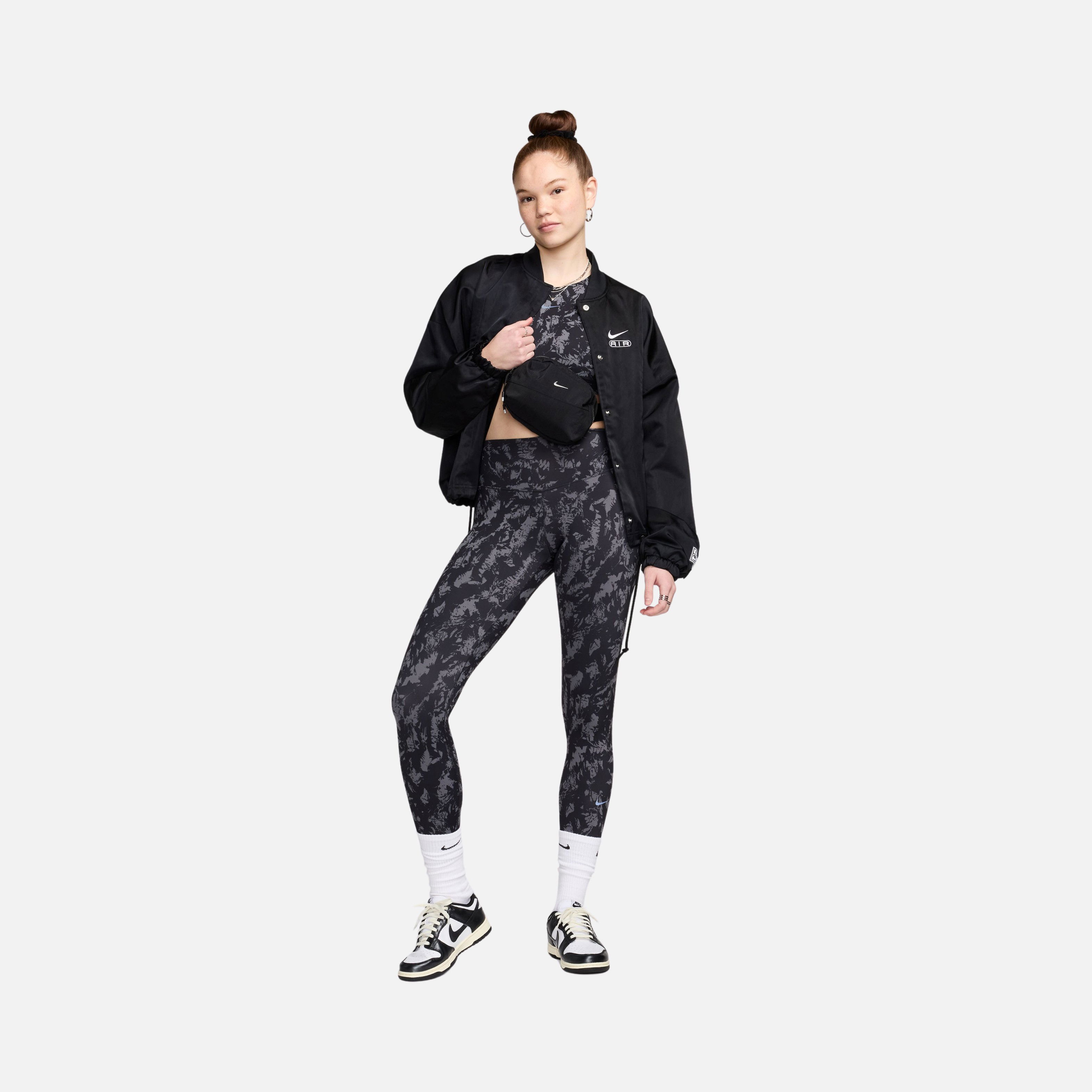 Nike One Dri-Fit High-Waisted 7/8 Printed Training Kadın Tayt