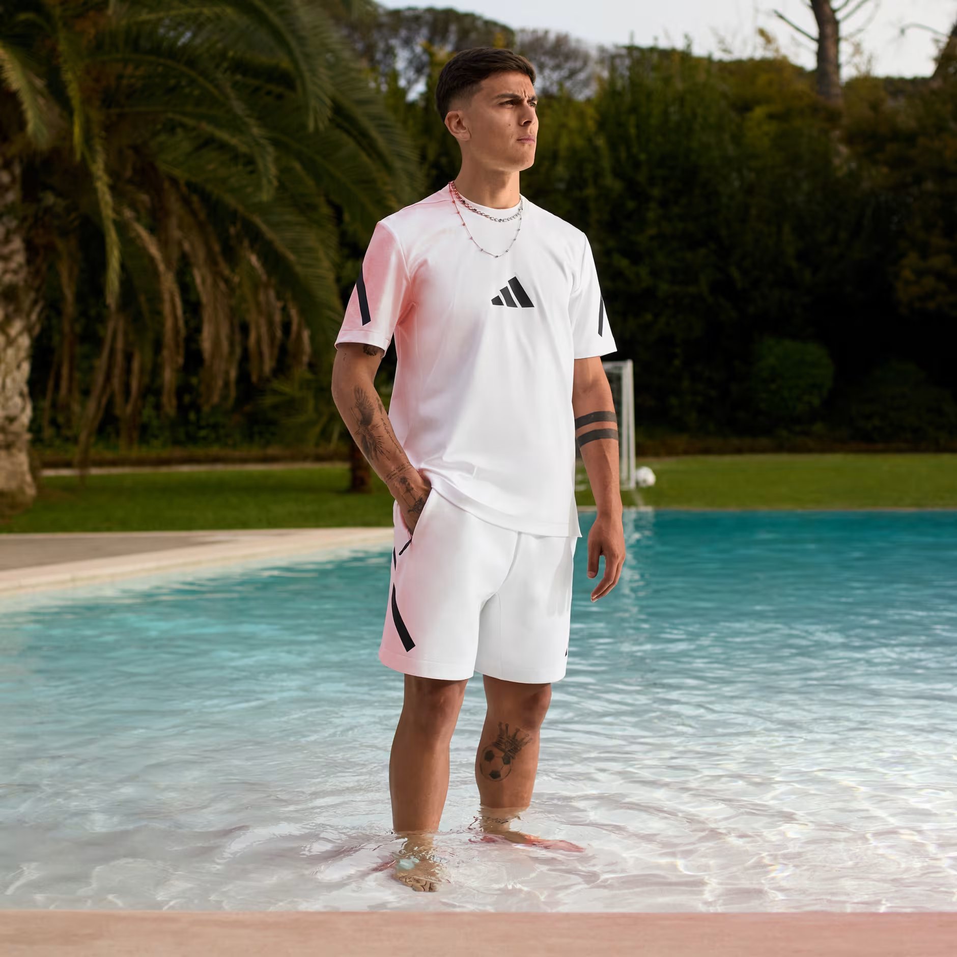 adidas Sportswear Z.N.E. (UPF) Factor Short-Sleeve Erkek Tişört