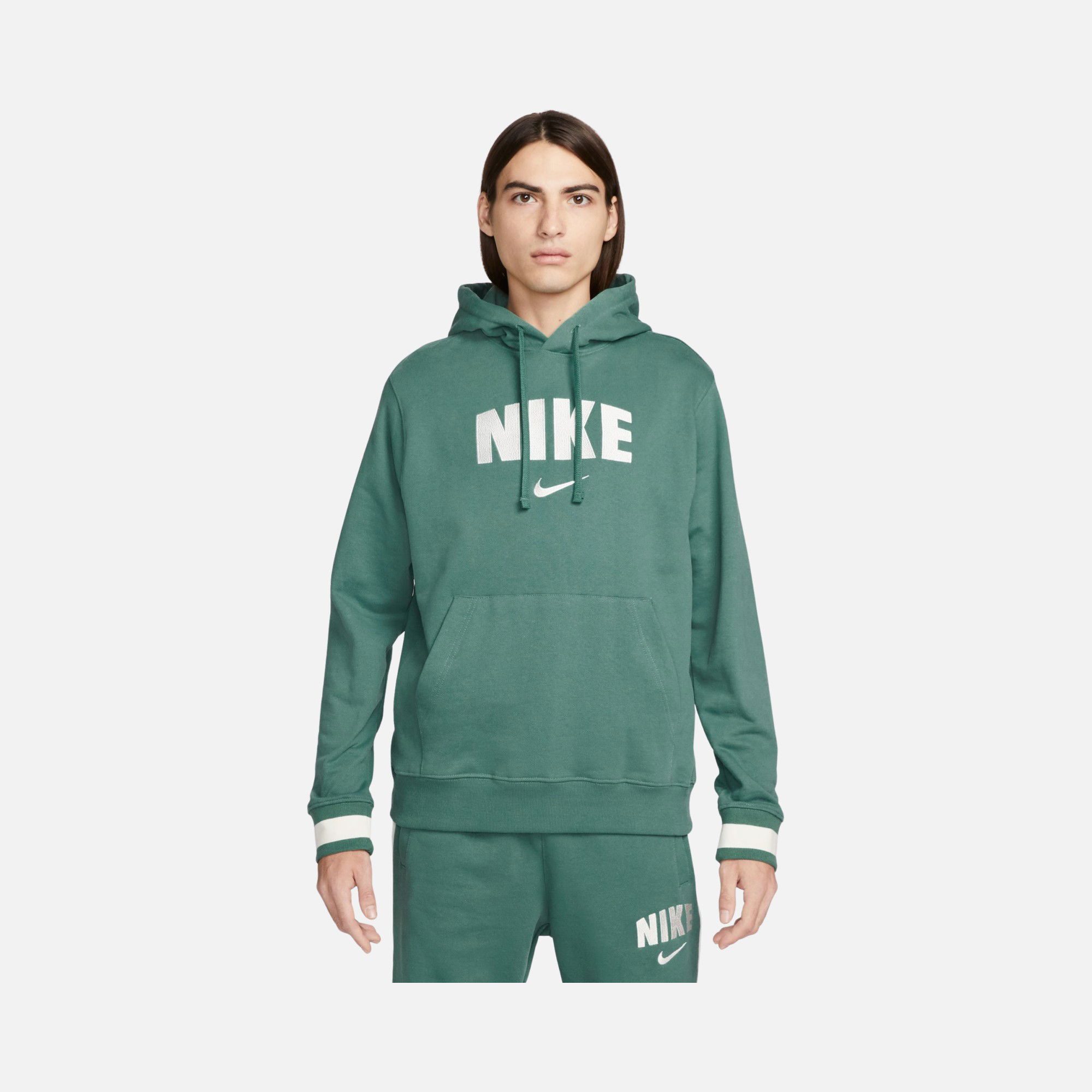 Nike Sportswear Retro Fleece Pullover Hoodie Erkek Sweatshirt