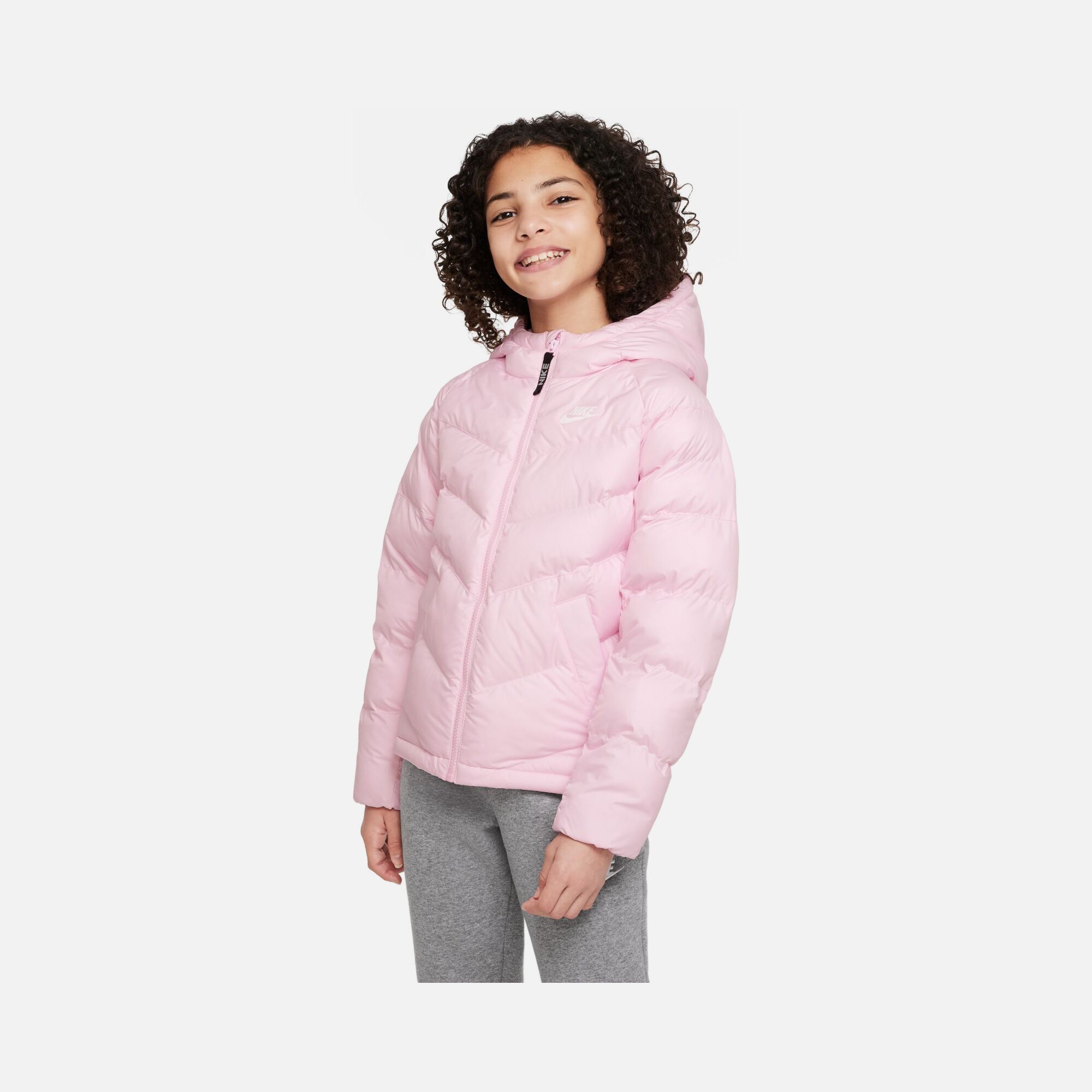 Nike Sportswear Synthetic-Fill FW22 Full-Zip Hoodie Çocuk Mont