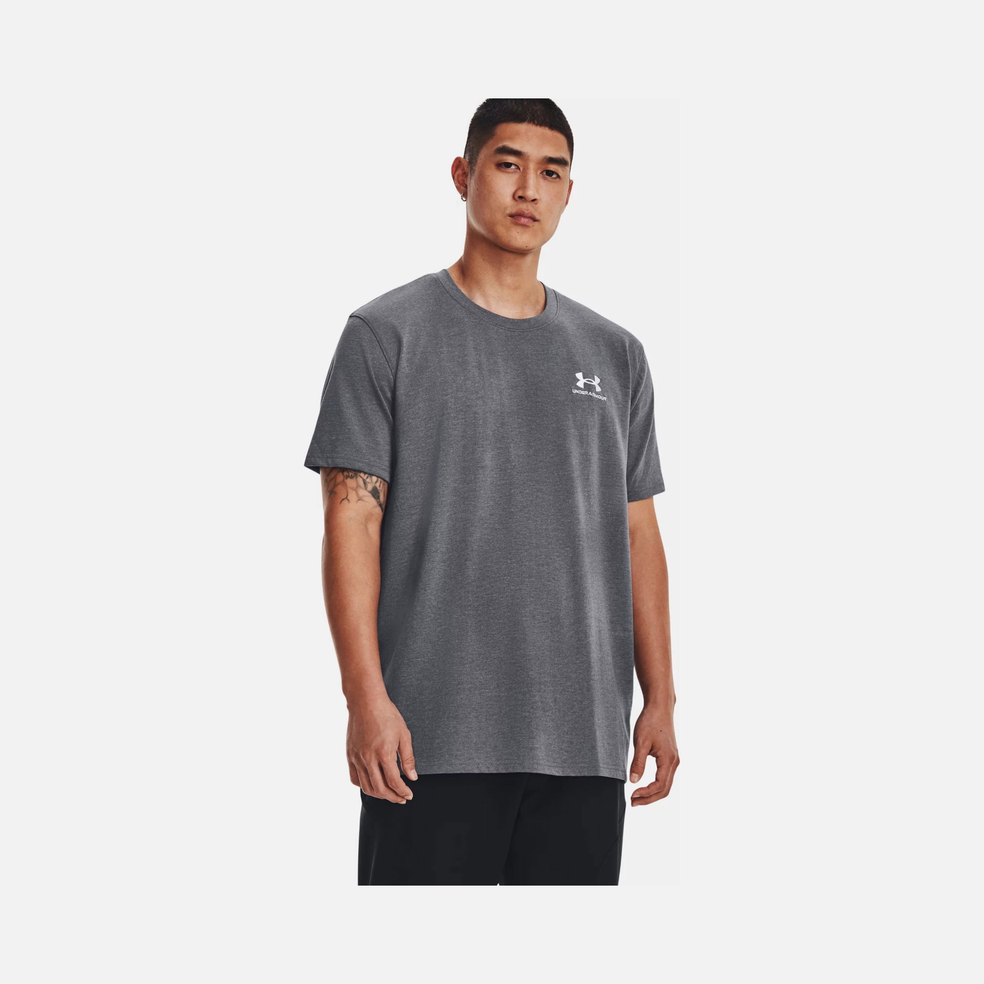 Under Armour Logo EMB Heavyweight Training Short-Sleeve Erkek Tişört