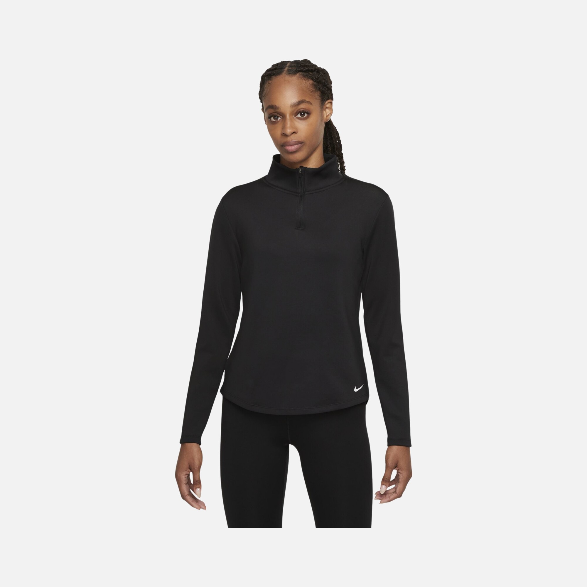 Nike Therma-Fit One 1/2-Zip Long-Sleeve Kadın Tişört