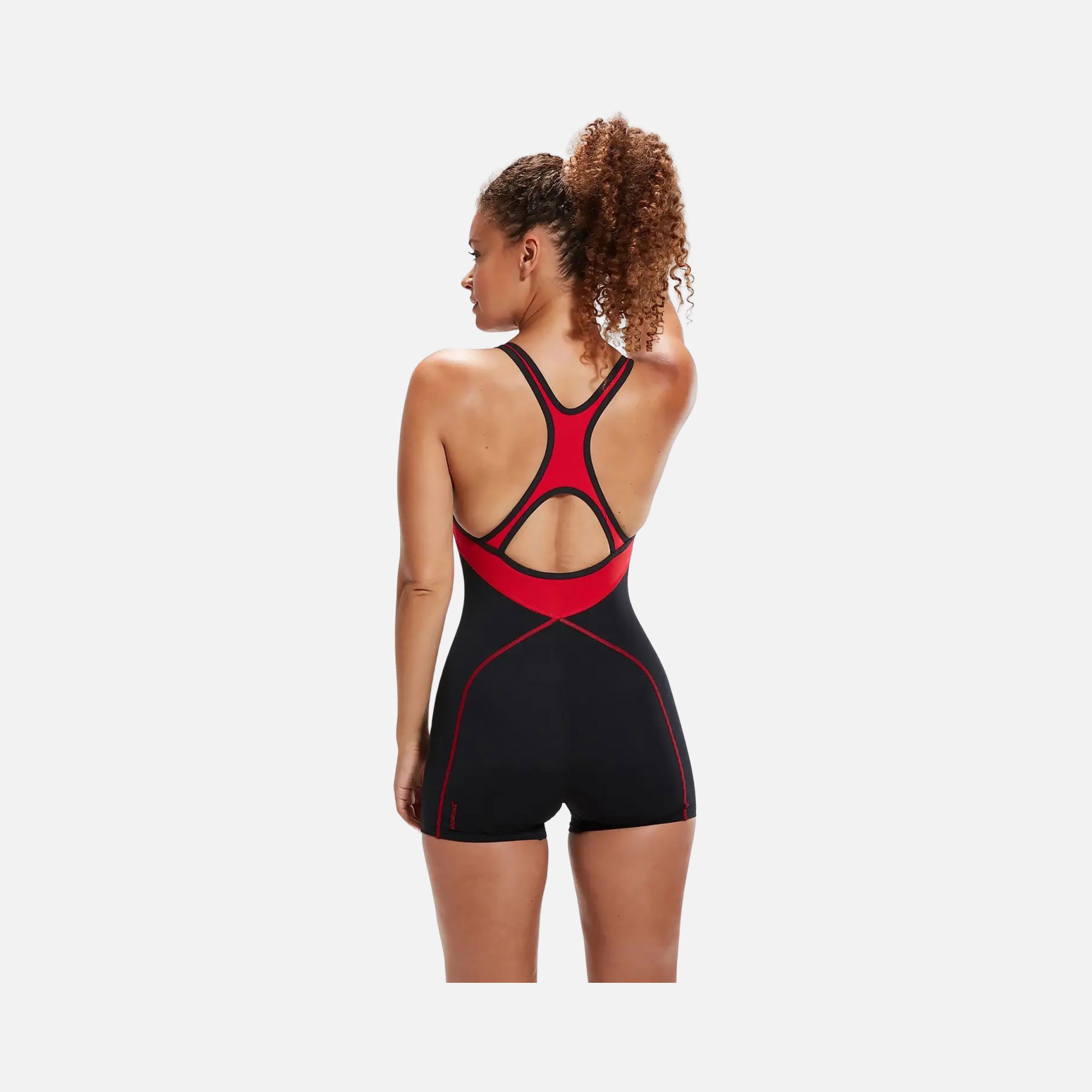 Speedo Panel Legsuit Kadın Yüzücü Mayo