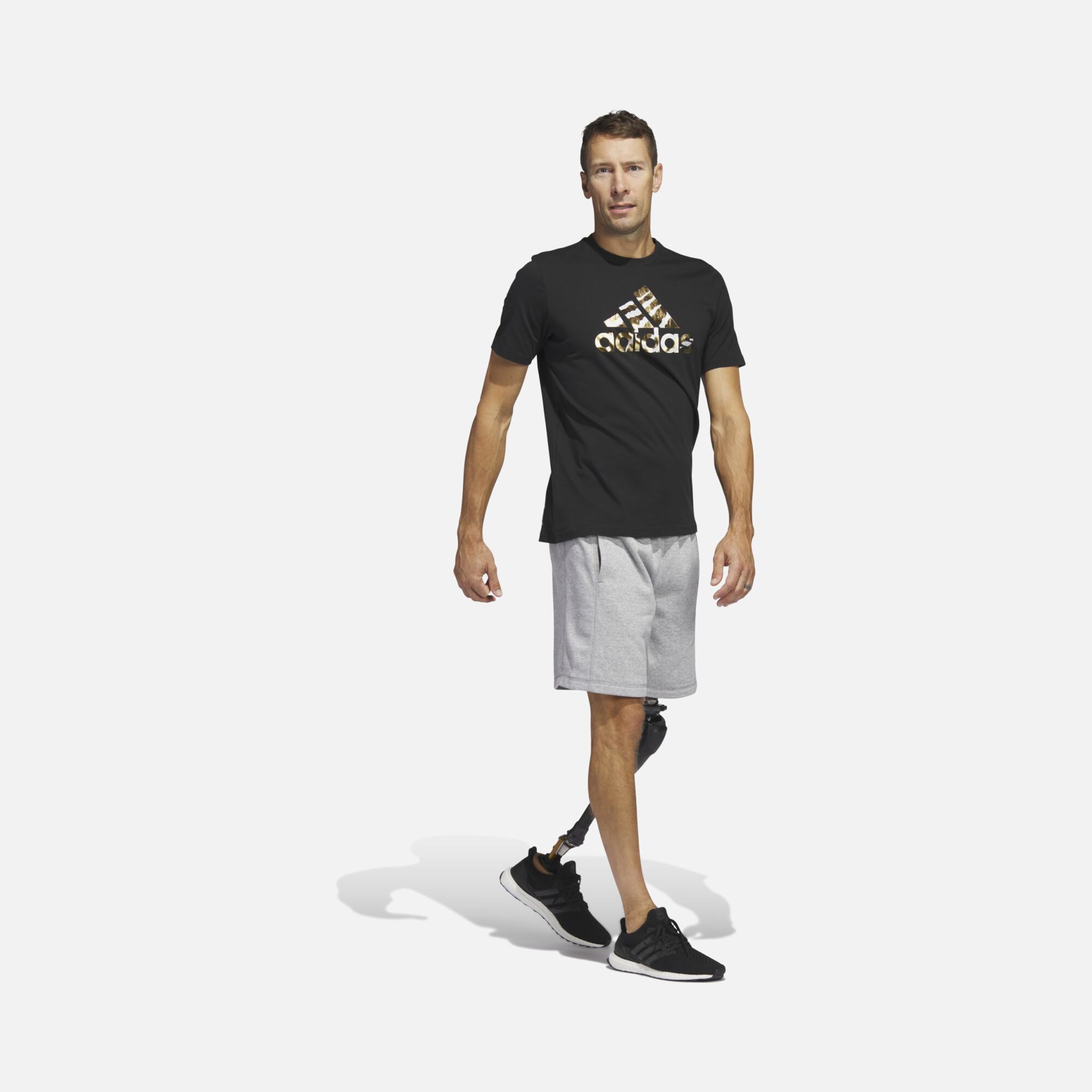 adidas Sportswear Power Logo Foil Short-Sleeve Erkek Tişört