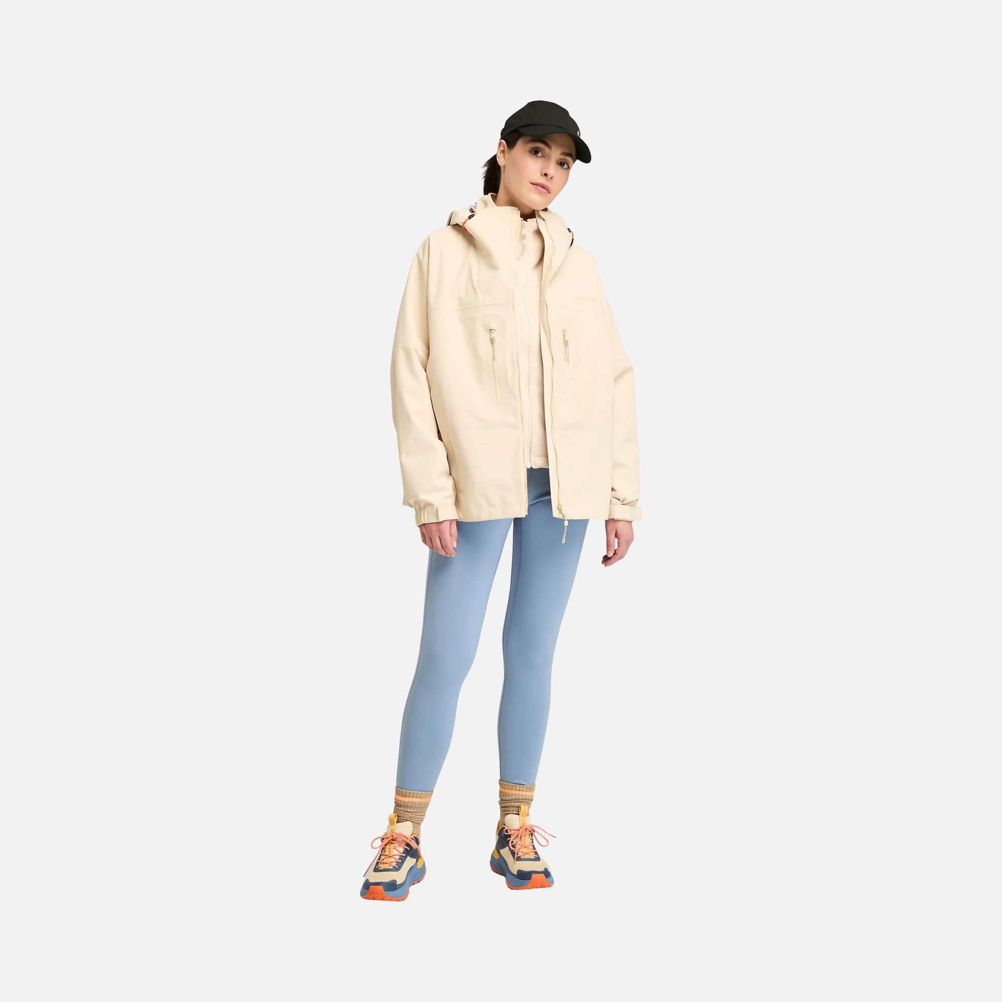 Timberland Caps Ridge Mobi Flex Tech 3L Waterproof Full-Zip Hoodie Kadın Ceket