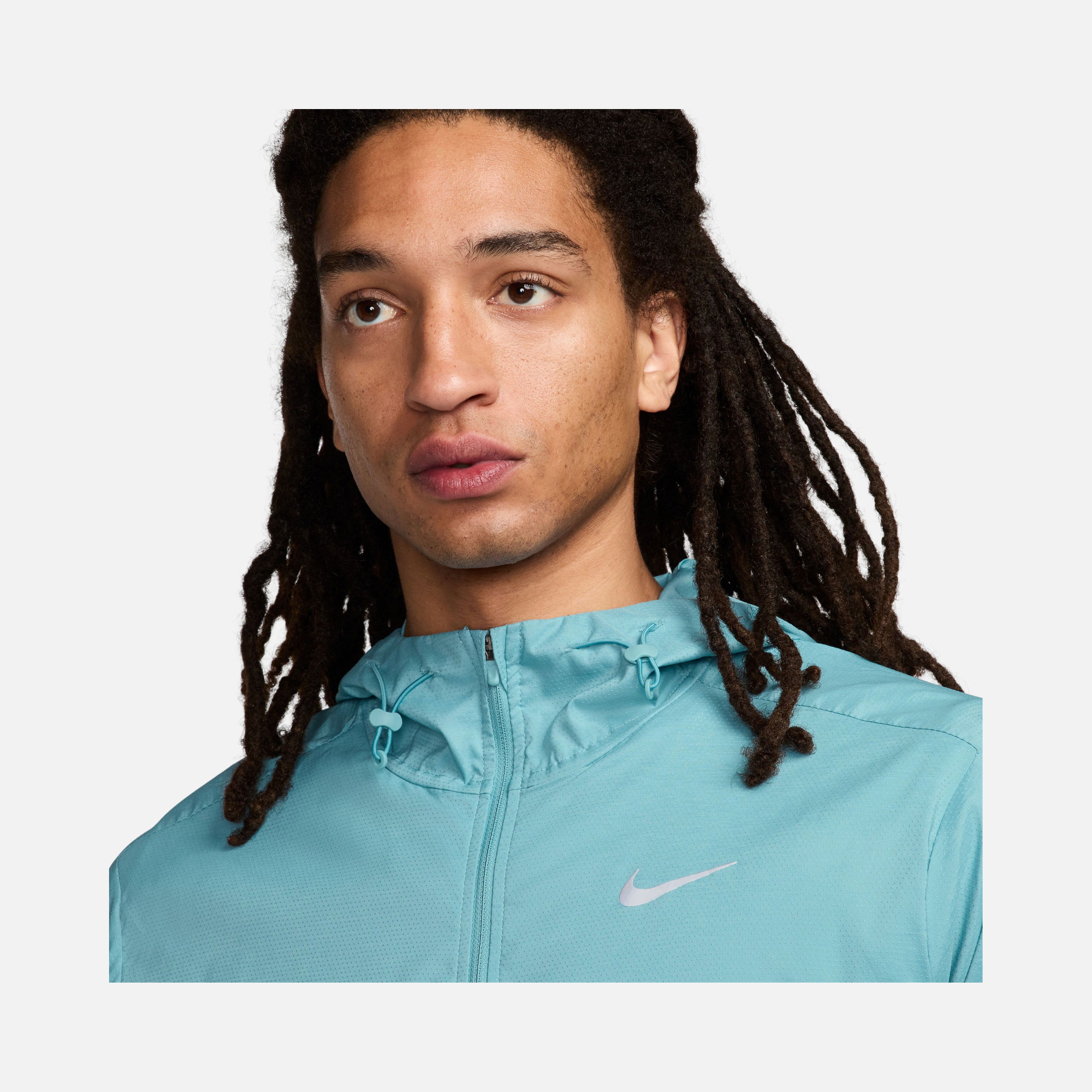 Nike Impossibly Light Windrunner Repel Lined Recoverable Running Full-Zip Hoodie Erkek Ceket
