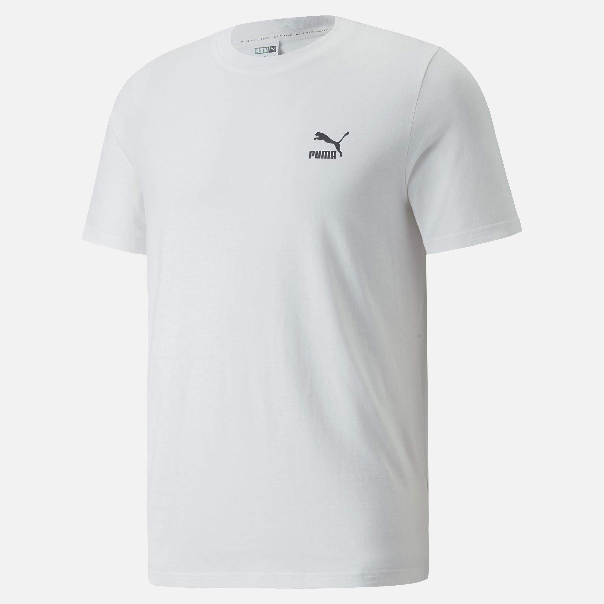 Puma Sportswear Classics Small Logo Short-Sleeve Erkek Tişört