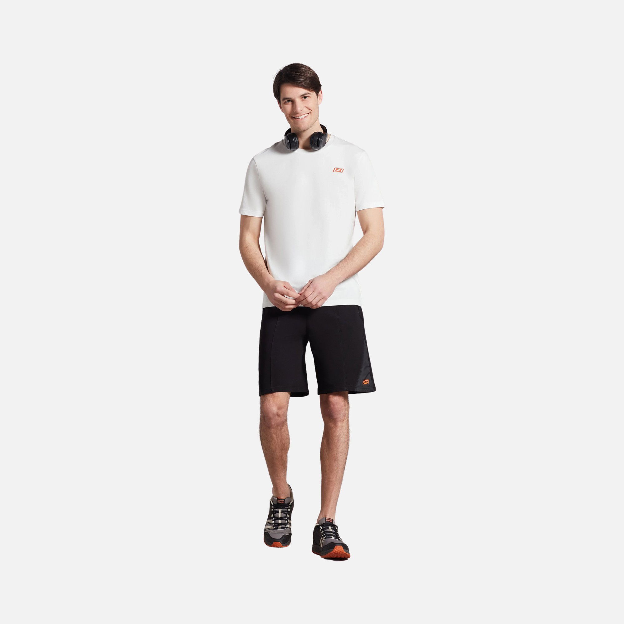 Skechers Sportswear Graphic Crew Neck Short Sleeve Erkek Tişört