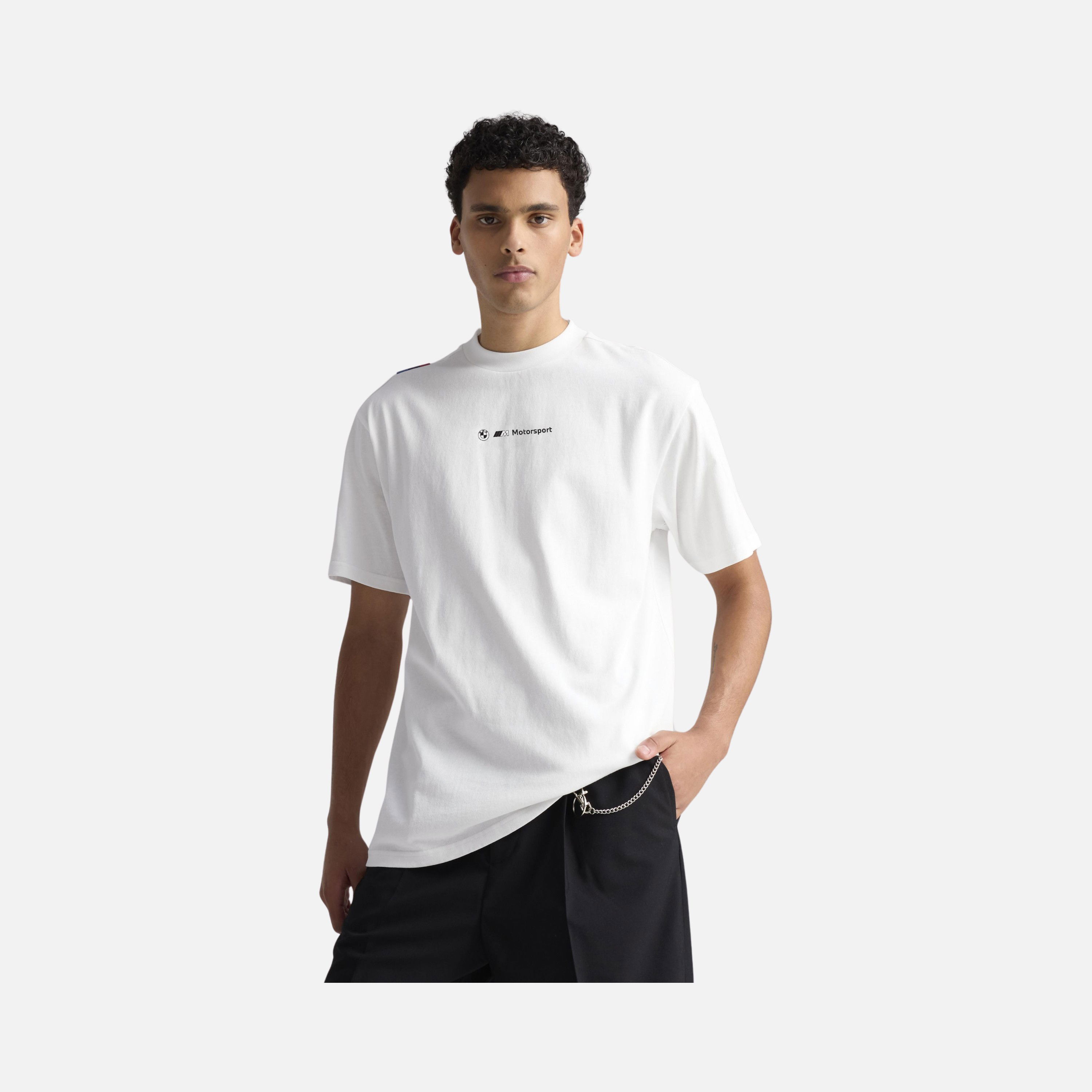 Puma BMW M Motorsport Lifestyle Car Graphic Short-Sleeve Erkek Tişört