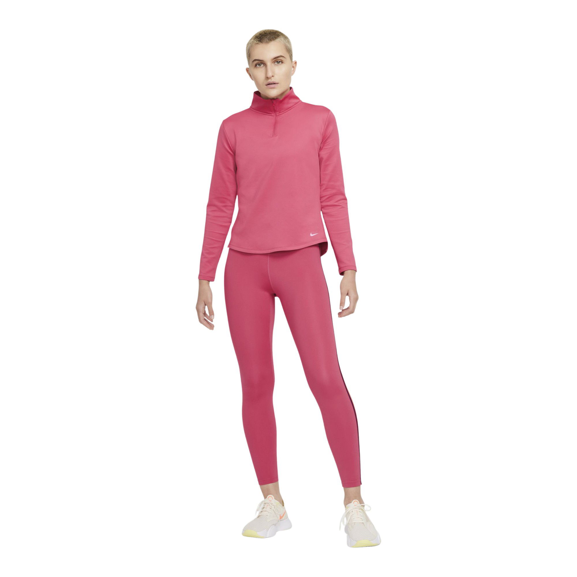 Nike Therma-Fit One 1/2-Zip Long-Sleeve Kadın Tişört