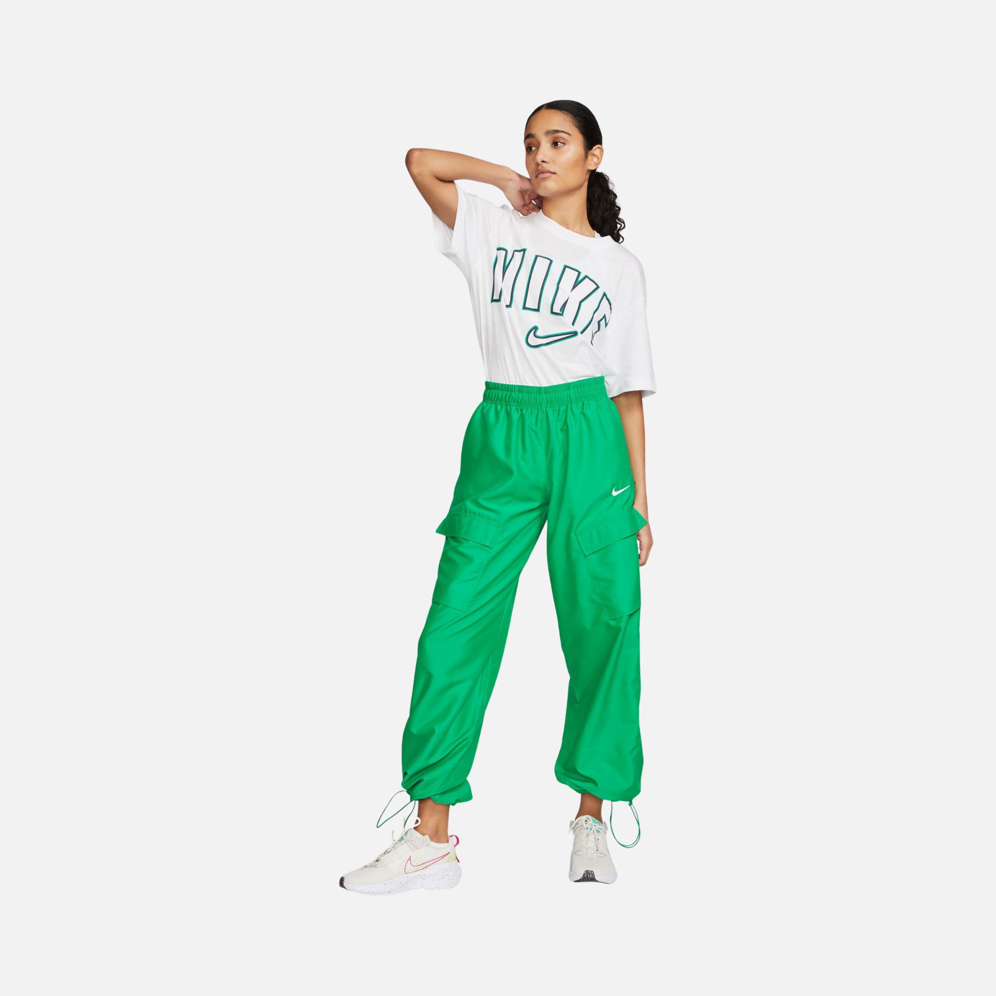Nike Sportswear Trend - Woven Cargo Wide Cut Kadın Eşofman Altı